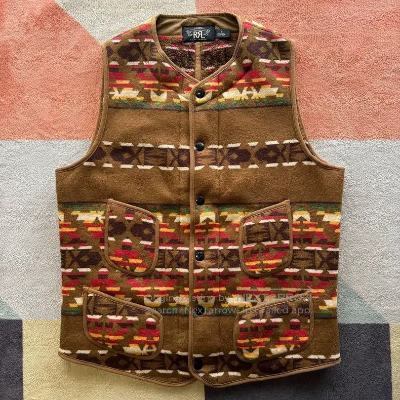 RRL Ralph Lauren RRL Ralph Lauren Southwest vest Size US S / EU 44-46 / 1 - 1 Thumbnail