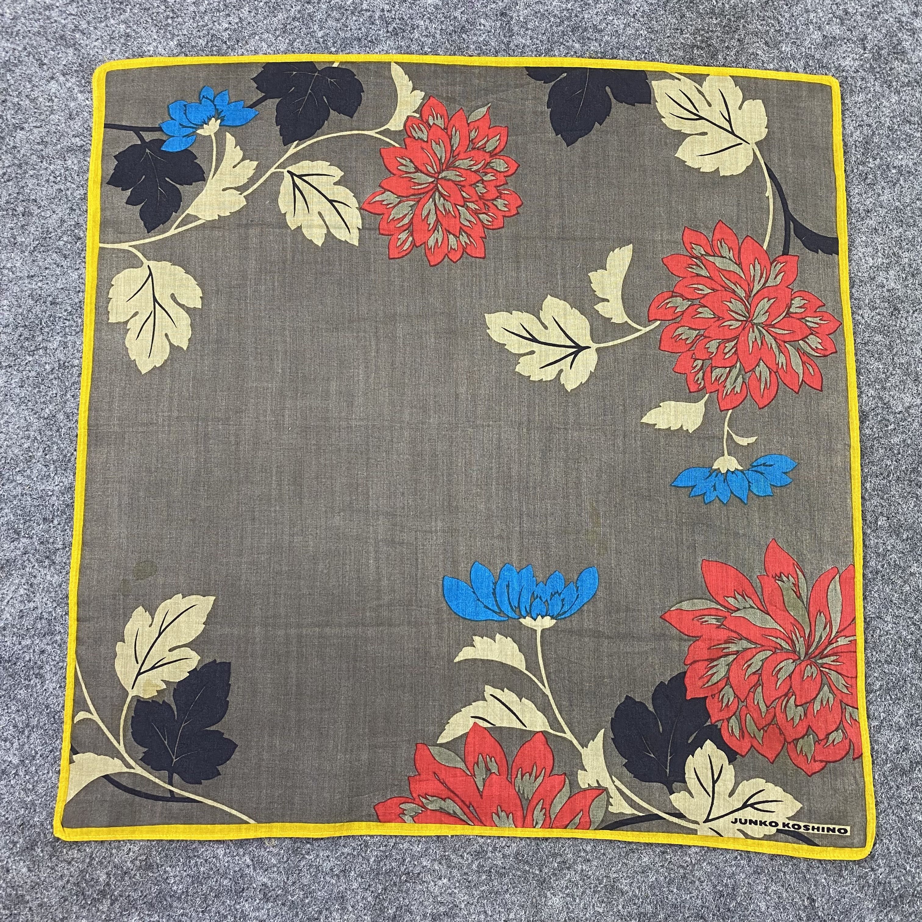 Japanese Brand Junko Koshino Handkerchief / Bandana / Neckerchief-B694 Size ONE SIZE - 3 Thumbnail