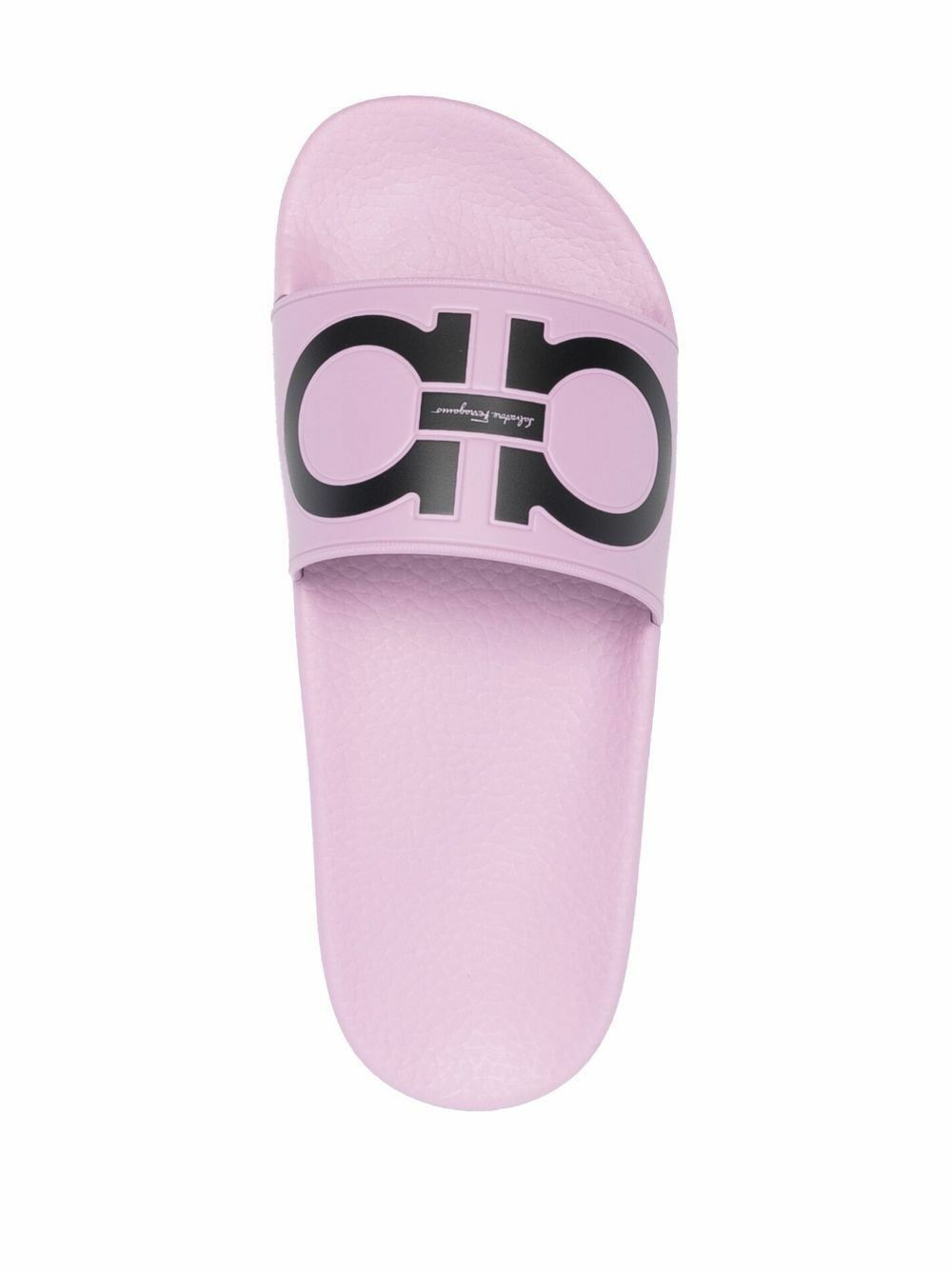 Salvatore Ferragamo o1y0426 Slippers in Lilac/Black Size US 5 / IT 35 - 4 Thumbnail