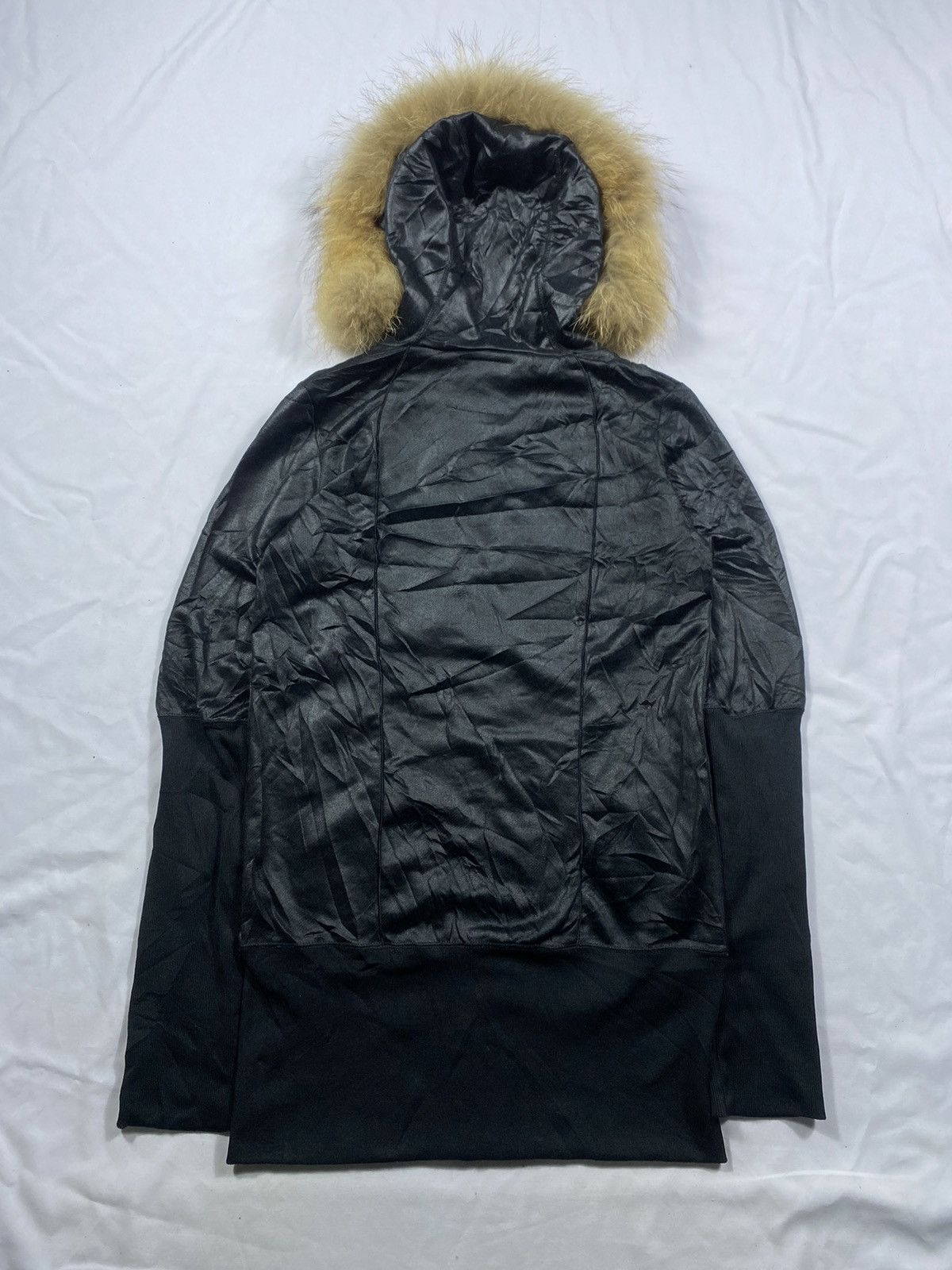 14th Addiction JAPANESE MOUSSY ZIP FUR HOODIE GOTHIC PUNK STYLE Size US S / EU 44-46 / 1 - 2 Thumbnail