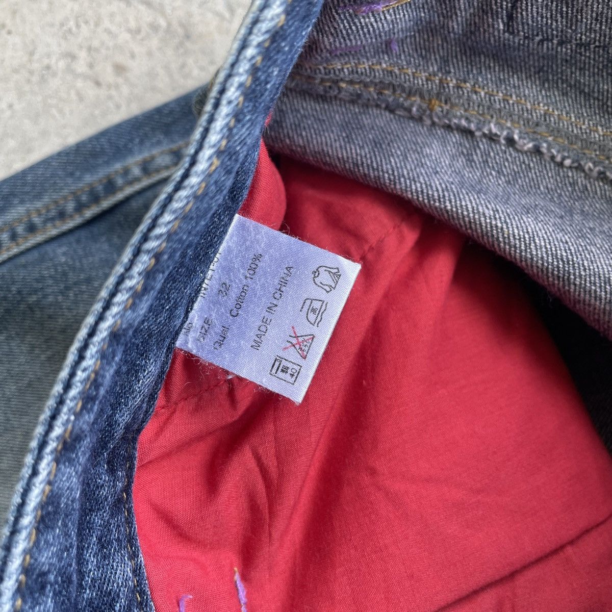 If Six Was Nine Vintage IN7ET Japan Jeans Faded Rare Denim Pants W32x29.5 Size US 32 / EU 48 - 8 Thumbnail