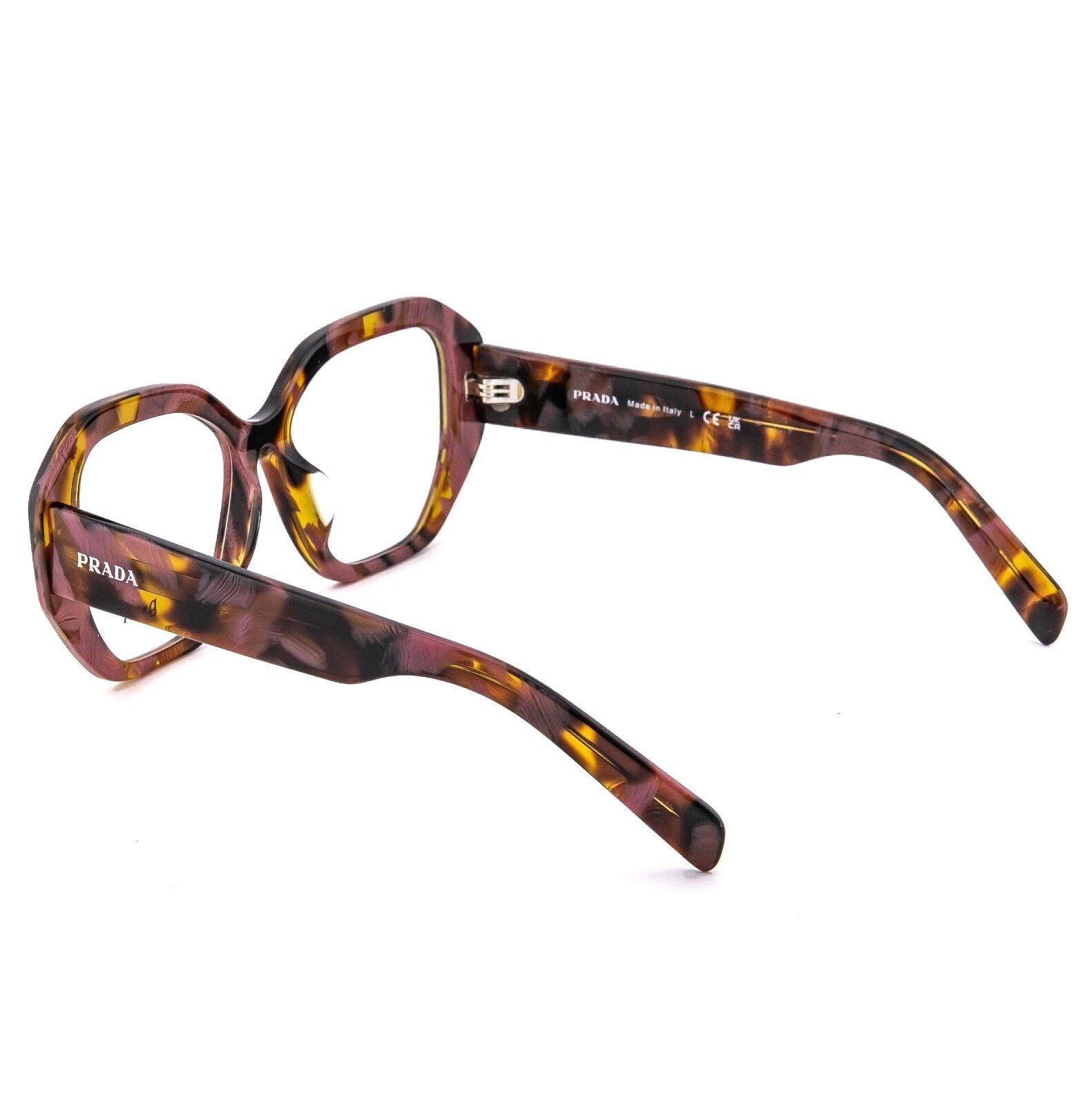 Prada PRADA SYMBOLE PRA07V Pink Havana Bold Eyeglass A07V A07 Size ONE SIZE - 5 Thumbnail