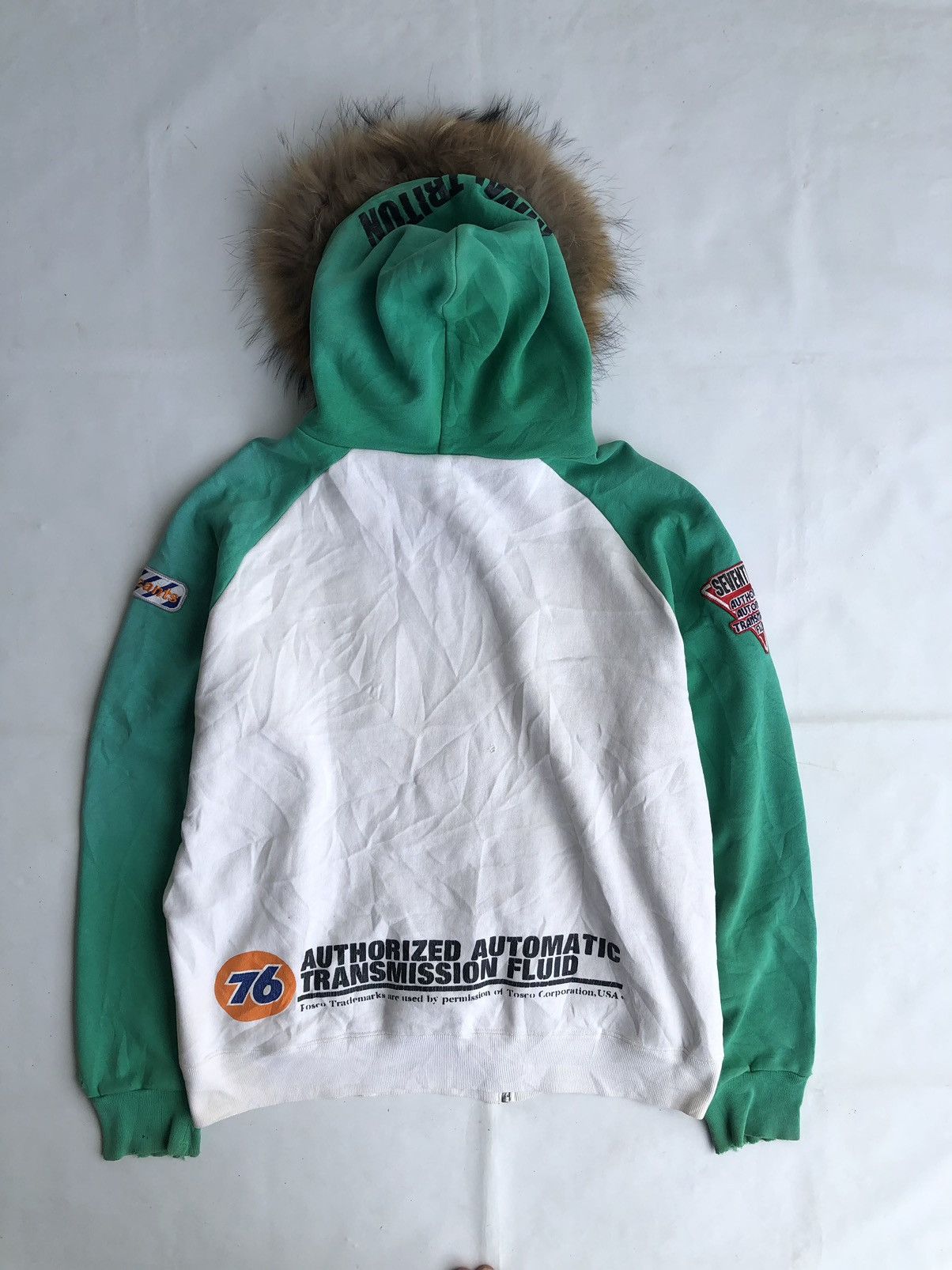 If Six Was Nine japanese Poem Patchwork fur hoodie ifsixwasnine Style Size US L / EU 52-54 / 3 - 2 Thumbnail
