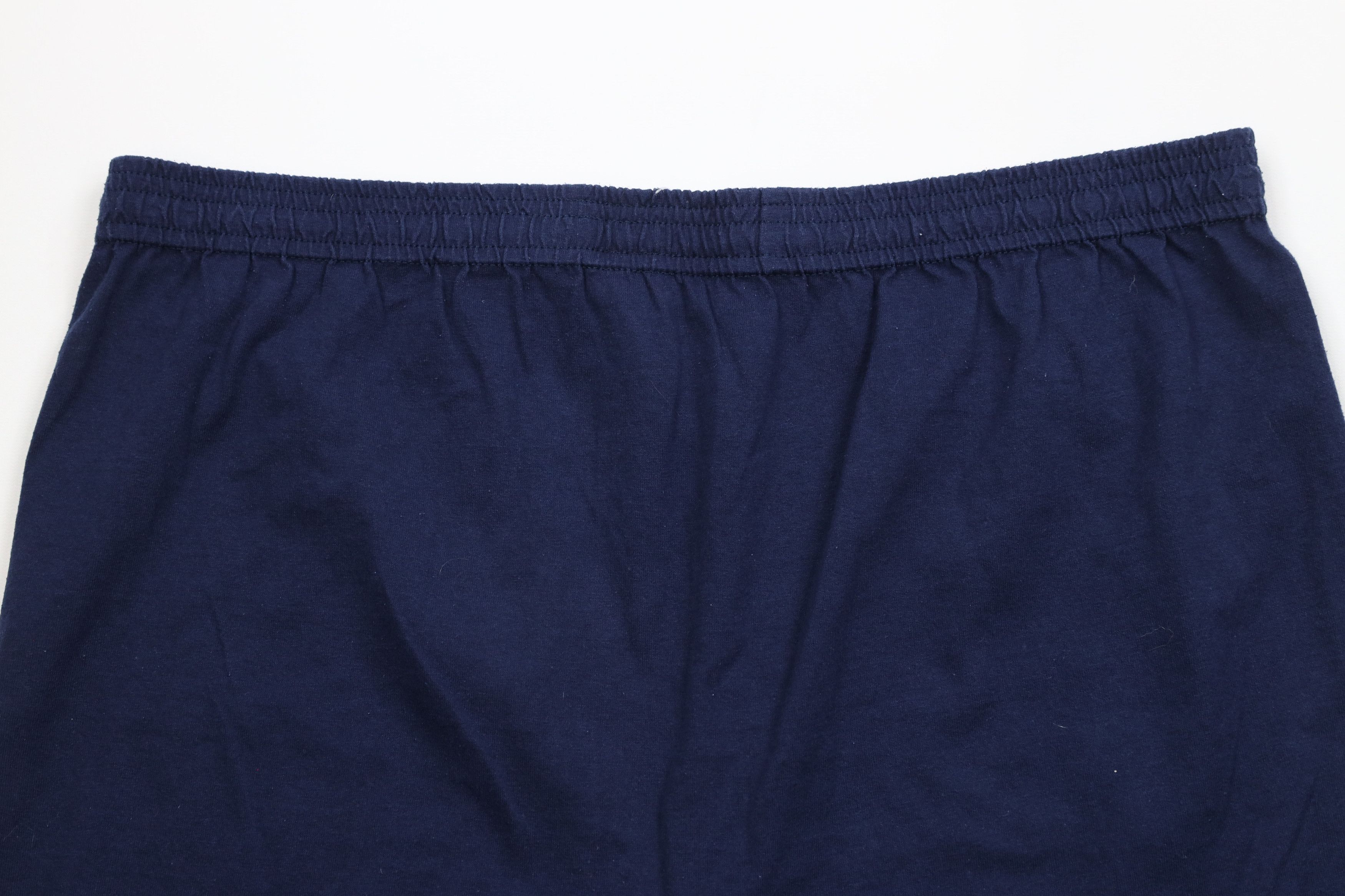 Russell Athletic × Vintage Vintage 90s Russell Athletic Above Knee Shorts Navy Blue USA Size US 36 / EU 52 - 9 Thumbnail