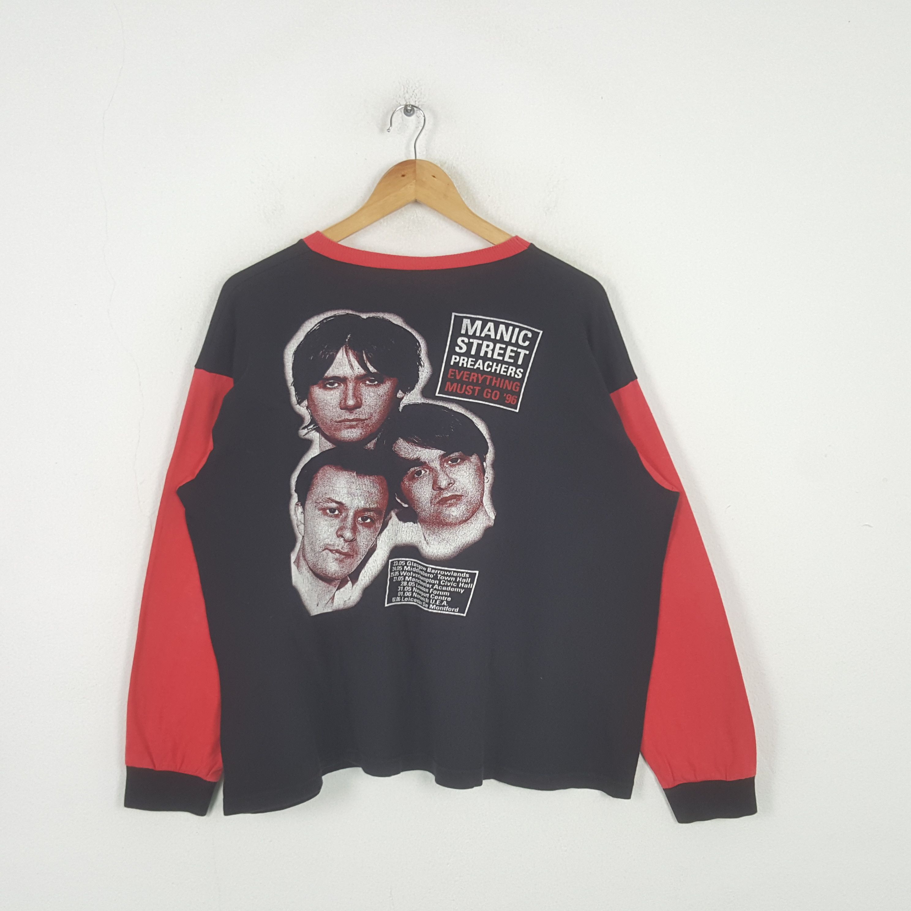 Vintage Manic Street Preachers 90's Rock Band Tshirt 32