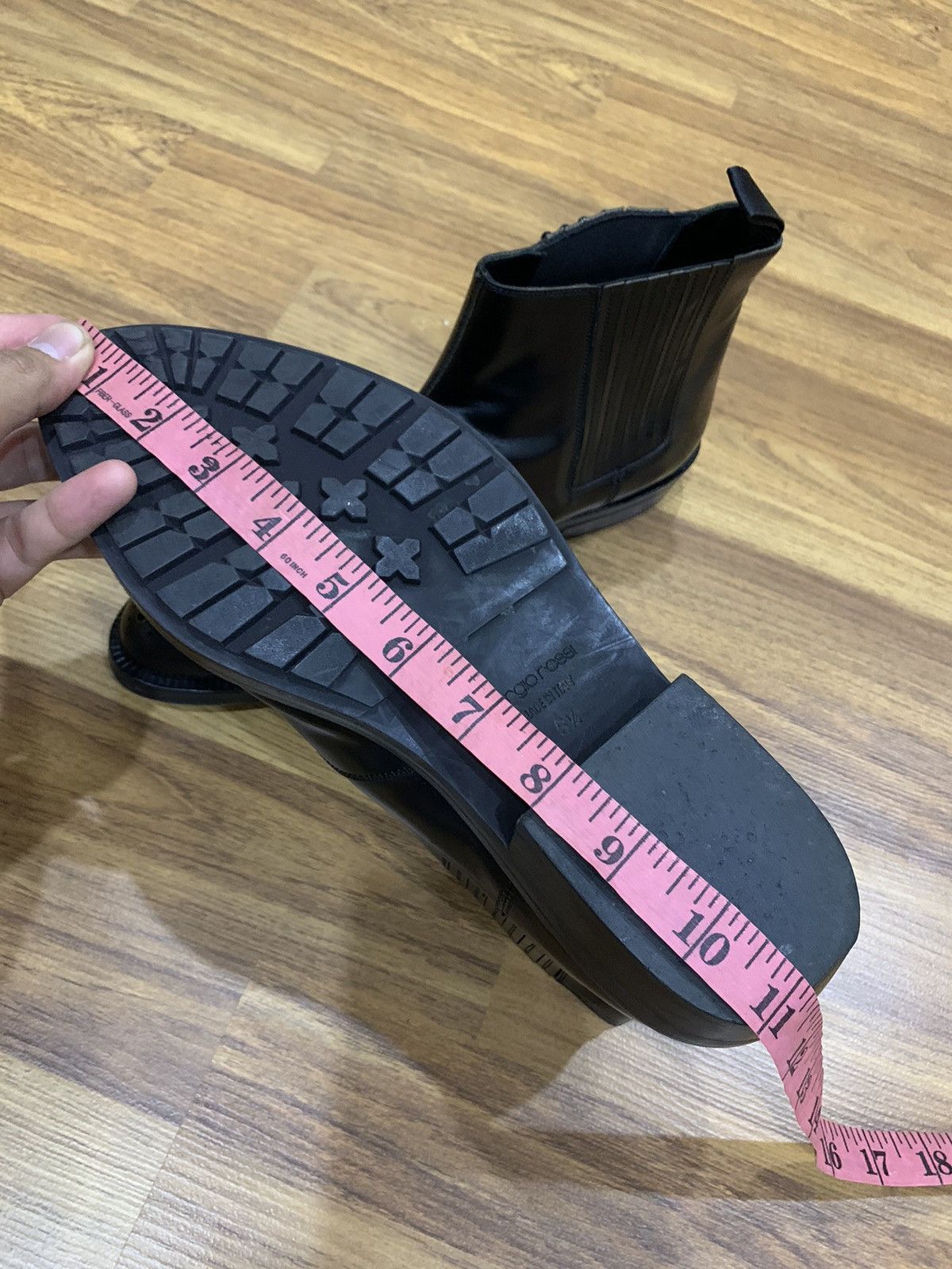 Leather × Sergio Rossi SERGIO ROSSI STUDDED LEATHER CHELSEA BOOTS Size US 5.5 / EU 38 - 11 Thumbnail