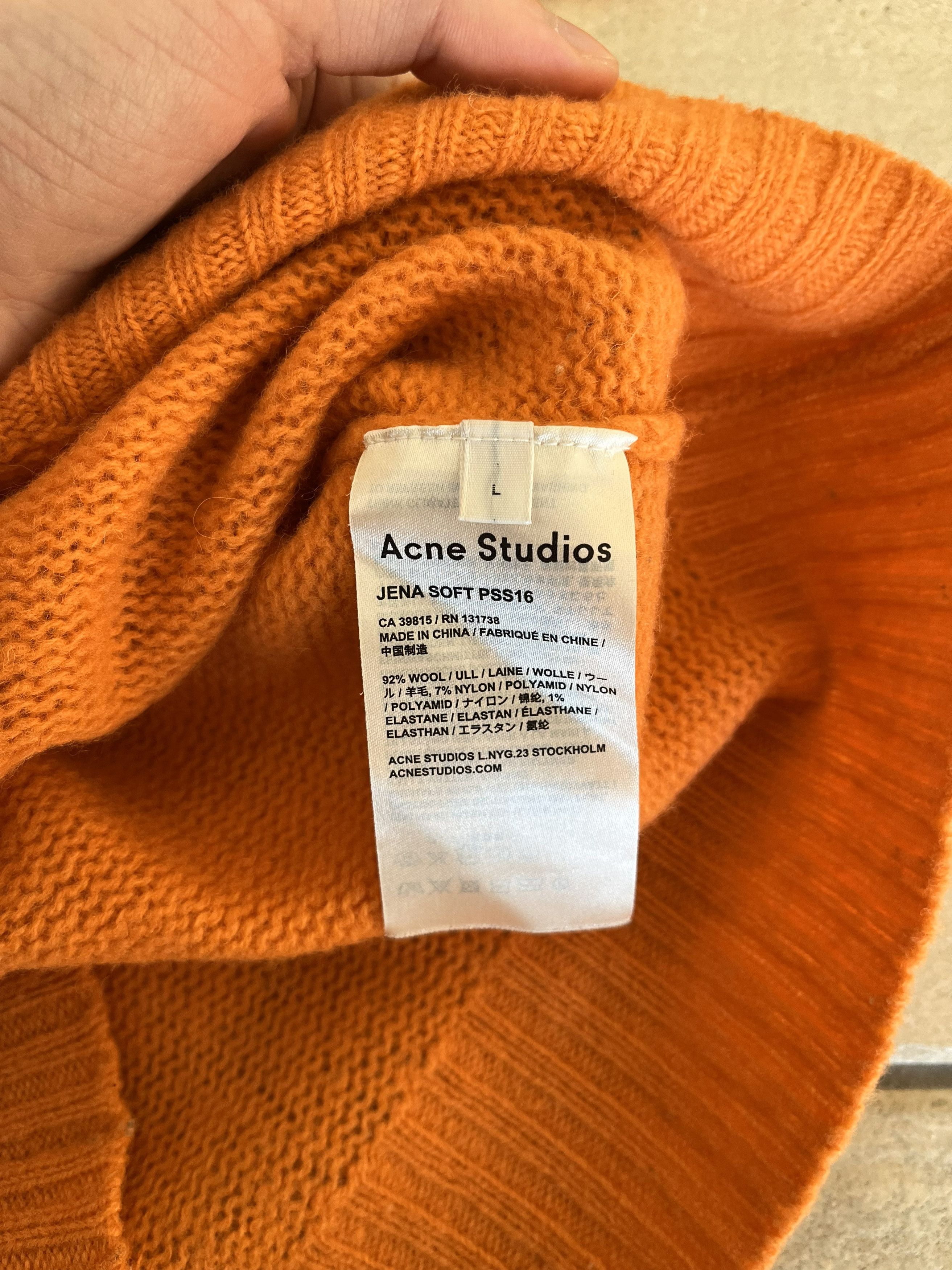 Acne Studios SS16 Acne Studios Jenna Soft Wool Knit Sweater Size L / US 10 / IT 46 - 4 Thumbnail