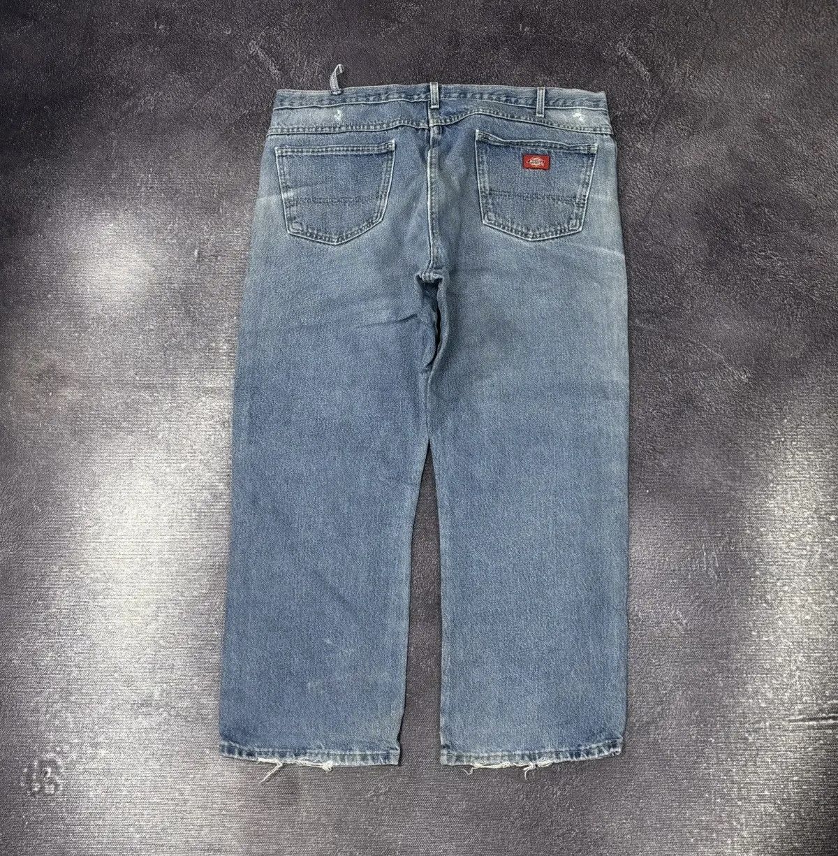 Dickies × Vintage Vintage Dickies American Faded Light Blue Denim Baggy Jeans Size US 44 / EU 60 - 1 Thumbnail