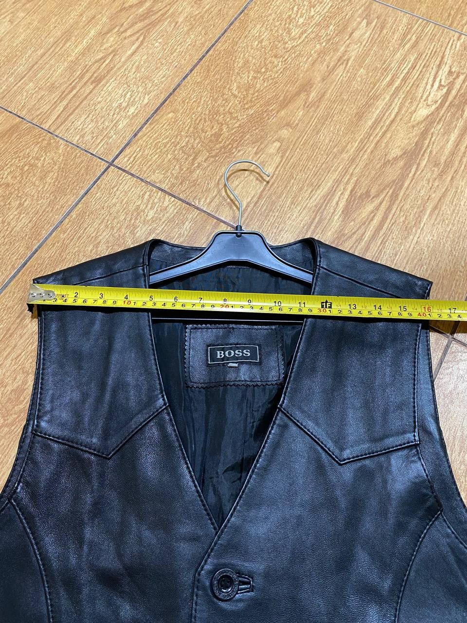 Hugo Boss Vintage Vest Hugo Boss black streetwear Y2K Size 40R - 10 Thumbnail