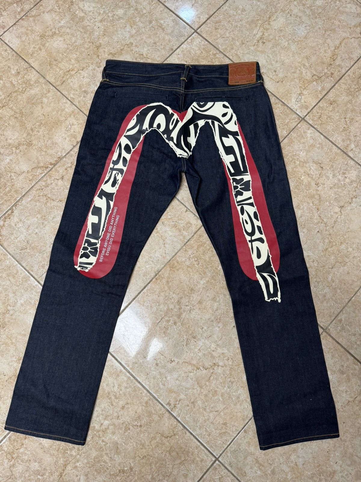 Image of Evisu Denim in Blue, Men's (Size 36)