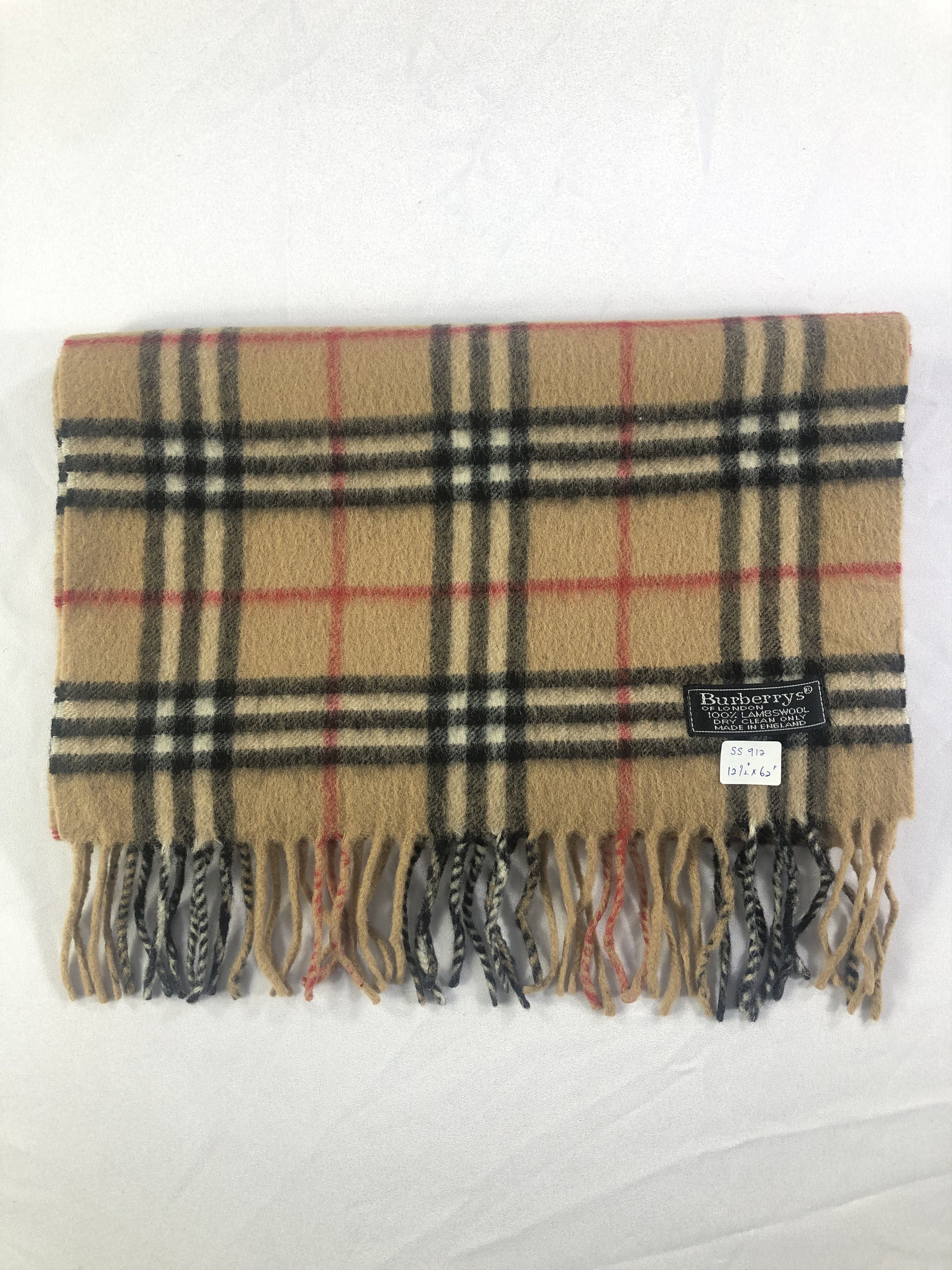 Burberry Burberry Wool Scarf / Muffler / Neckwear Size ONE SIZE - 6 Thumbnail