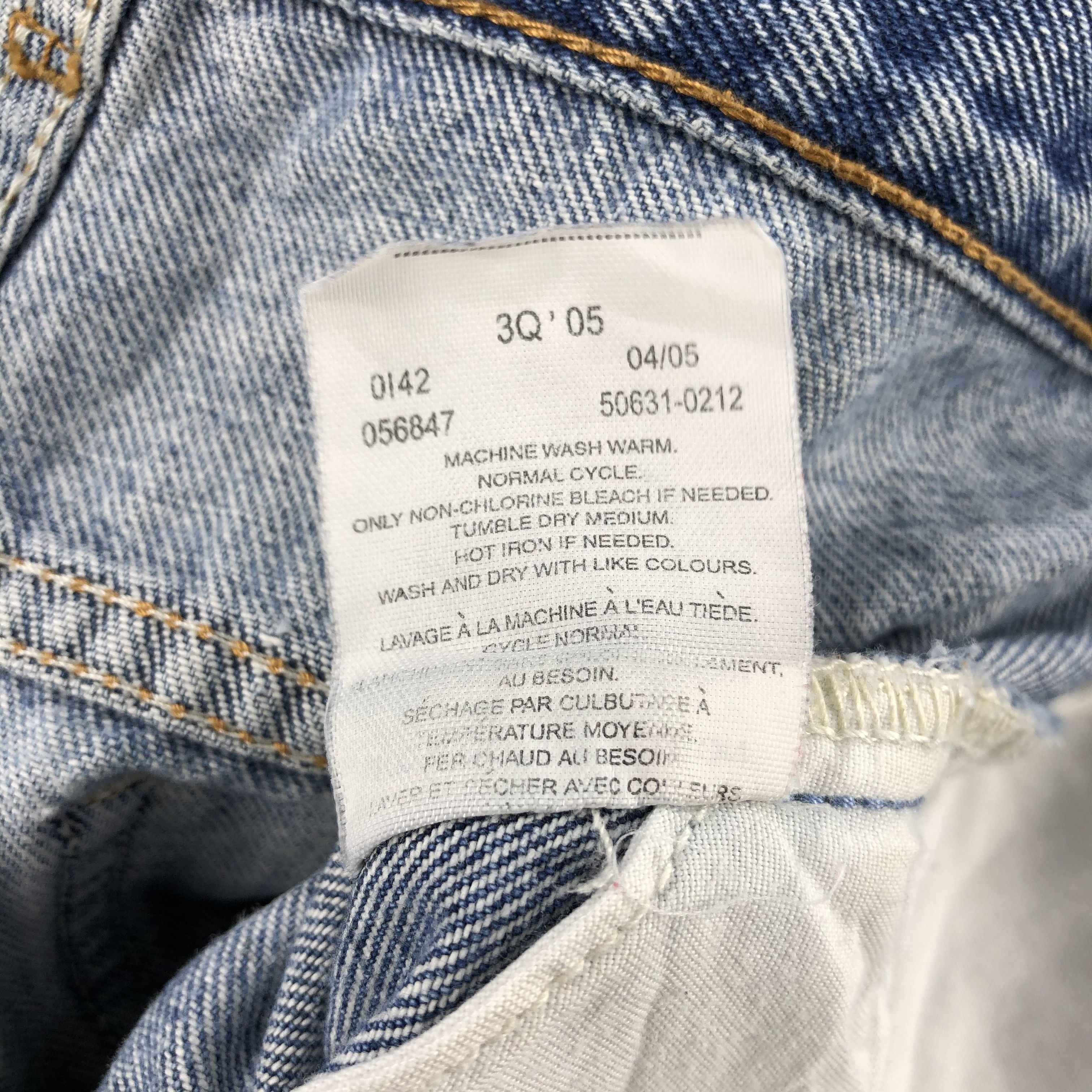 Levi's × Vintage Vintage 90s Light Wash Levis 506 Jeans-JM1879 Size US 33 - 11 Thumbnail