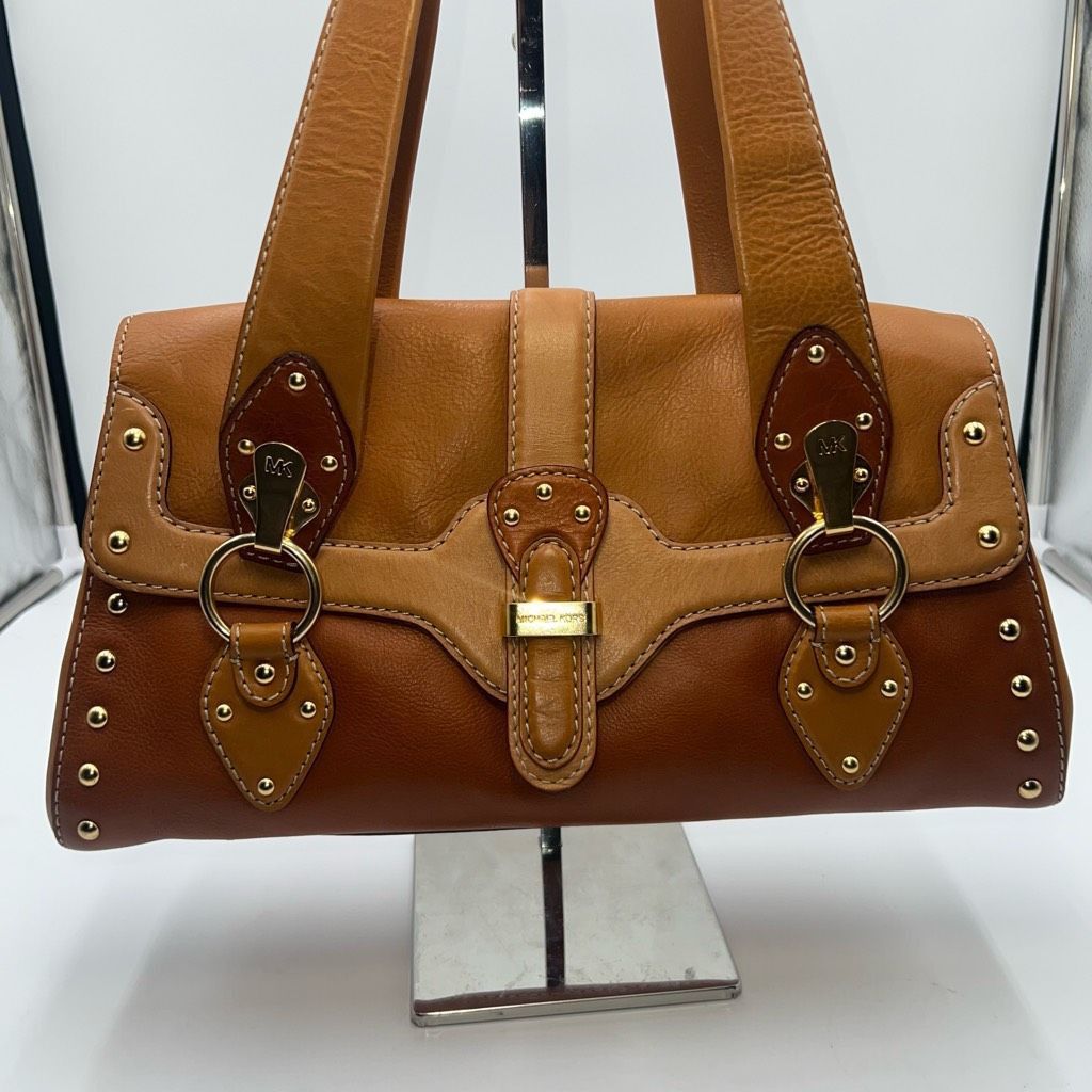 Michael Kors Michael Michael Kors Vintage Saddle Leather Handbag with Dust Bug Size ONE SIZE - 4 Thumbnail