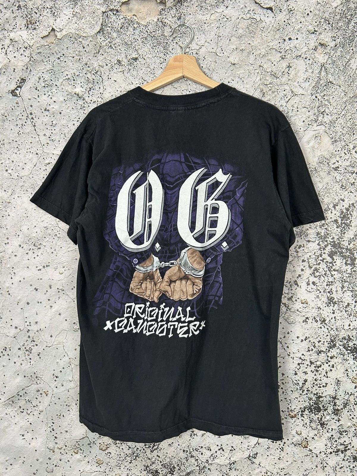Rap Tees Vintage Ice-T OG Original Gangster Ultra Rare Rap Tee 90s Size US XL / EU 56 / 4 - 2 Thumbnail