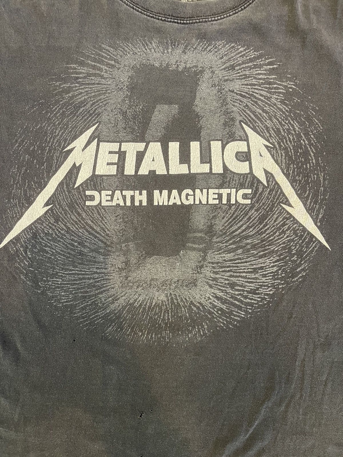 Band Tees × Metallica × Vintage Vintage Metallica Death Magnetic T-shirt Size US XL / EU 56 / 4 - 5 Thumbnail