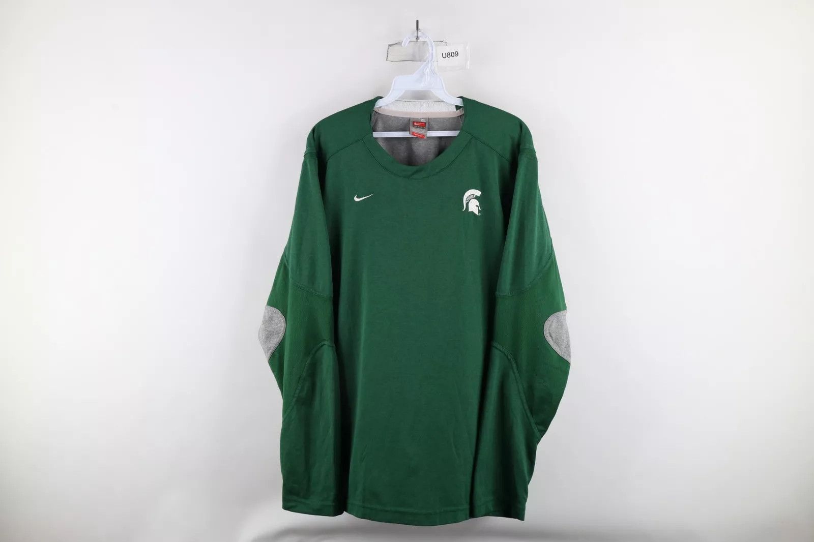 Nike × Vintage Vintage Nike Mini Swoosh Michigan State University T-Shirt Size US XL / EU 56 / 4 - 1 Thumbnail