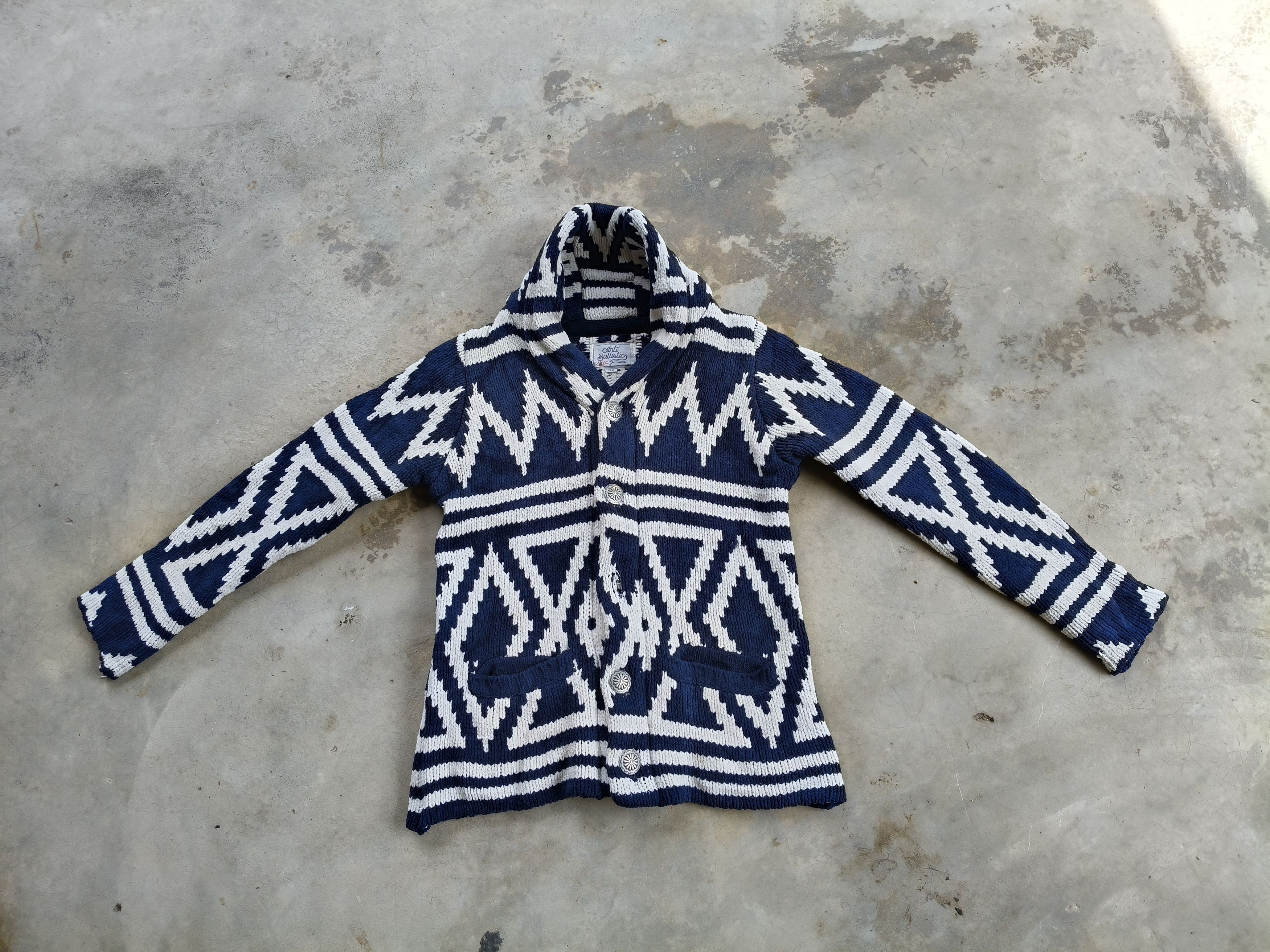 Japanese Brand Knitwear Cardigan Anti Ballastic Size M / US 6-8 / IT 42-44 - 3 Thumbnail