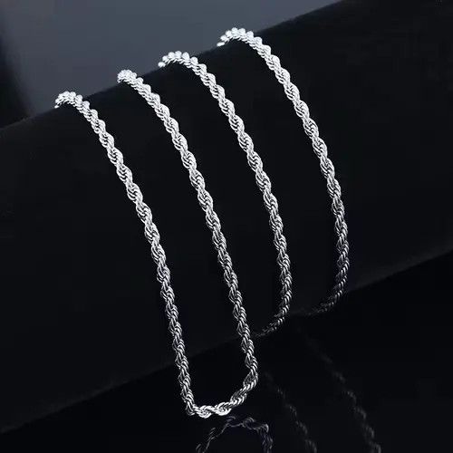 Jewelry Akiyama x Matsu 45 cm + 2 mm Rope Chain necklace Size ONE SIZE - 8 Thumbnail