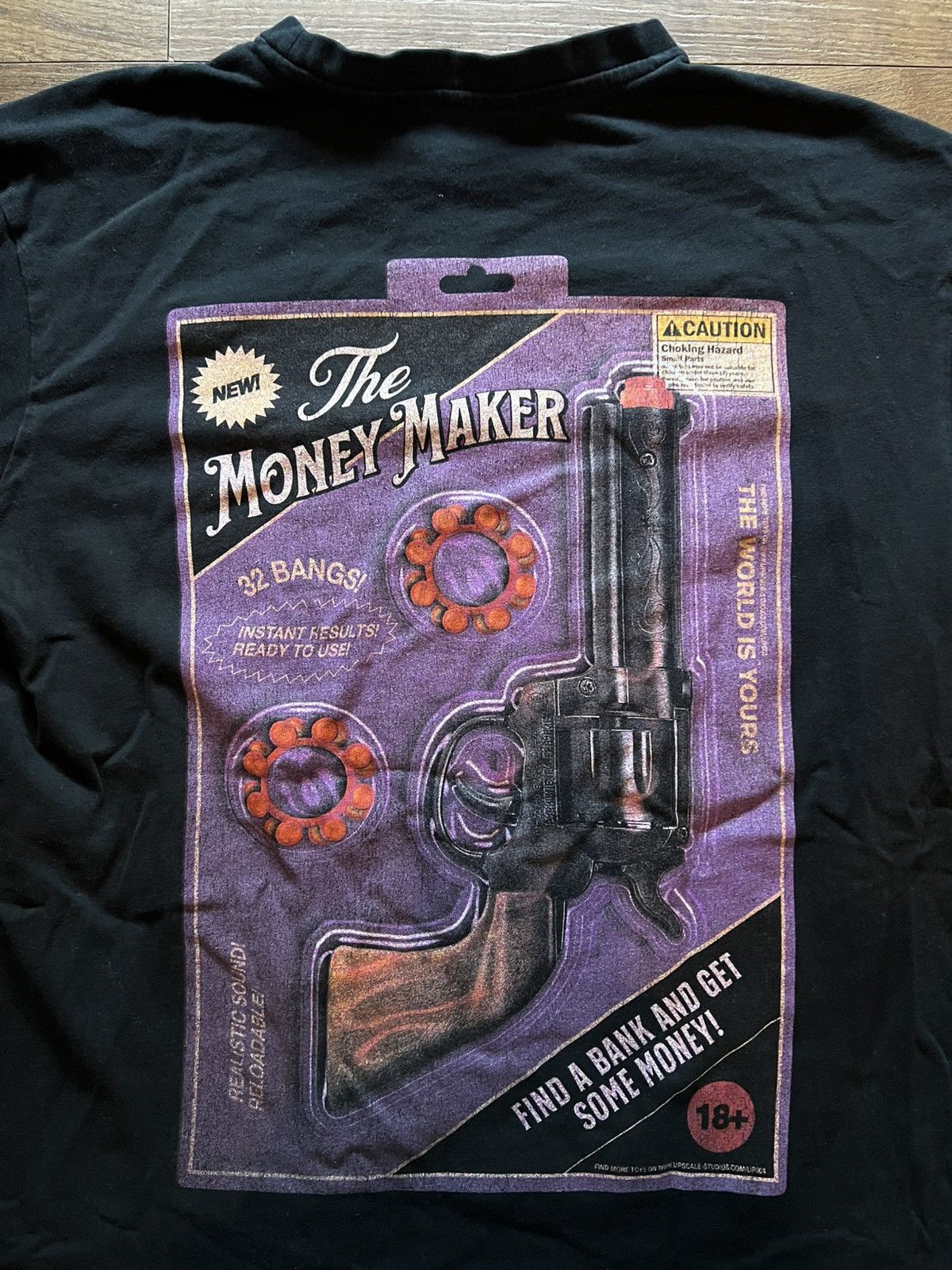 Other Black "The Money Maker" graphic tee Size US M / EU 48-50 / 2 - 4 Thumbnail