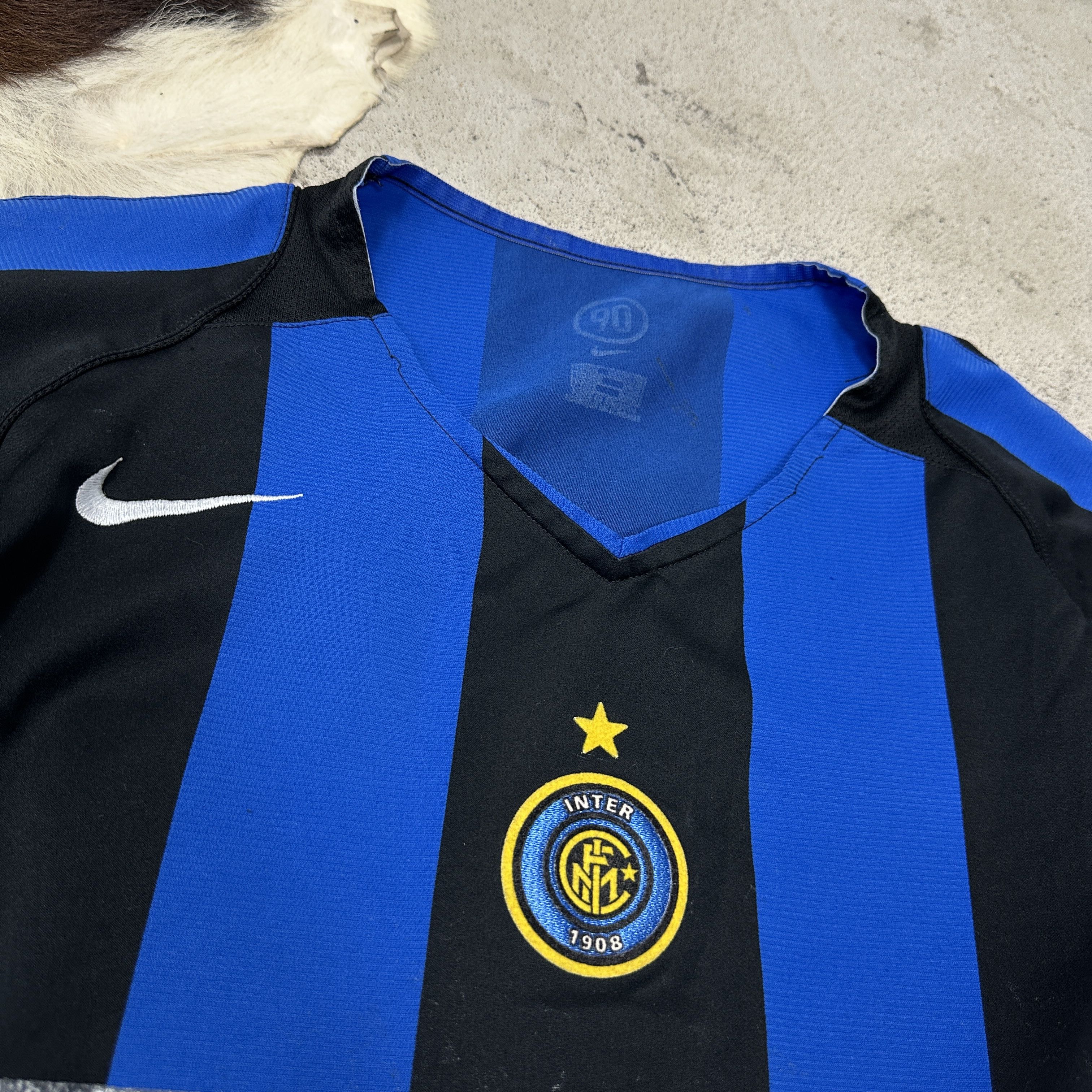 Nike Vintage Sporty Nike Inter Milan 04/05 Home Jersey Y2K Size US M / EU 48-50 / 2 - 5 Thumbnail