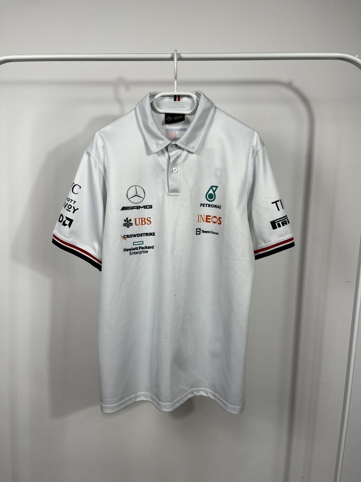 Mercedes-Benz Mercedes AMG Petronas F1 Team Polo Shirt Tommy Hilfiger L Size US L / EU 52-54 / 3 - 1 Thumbnail