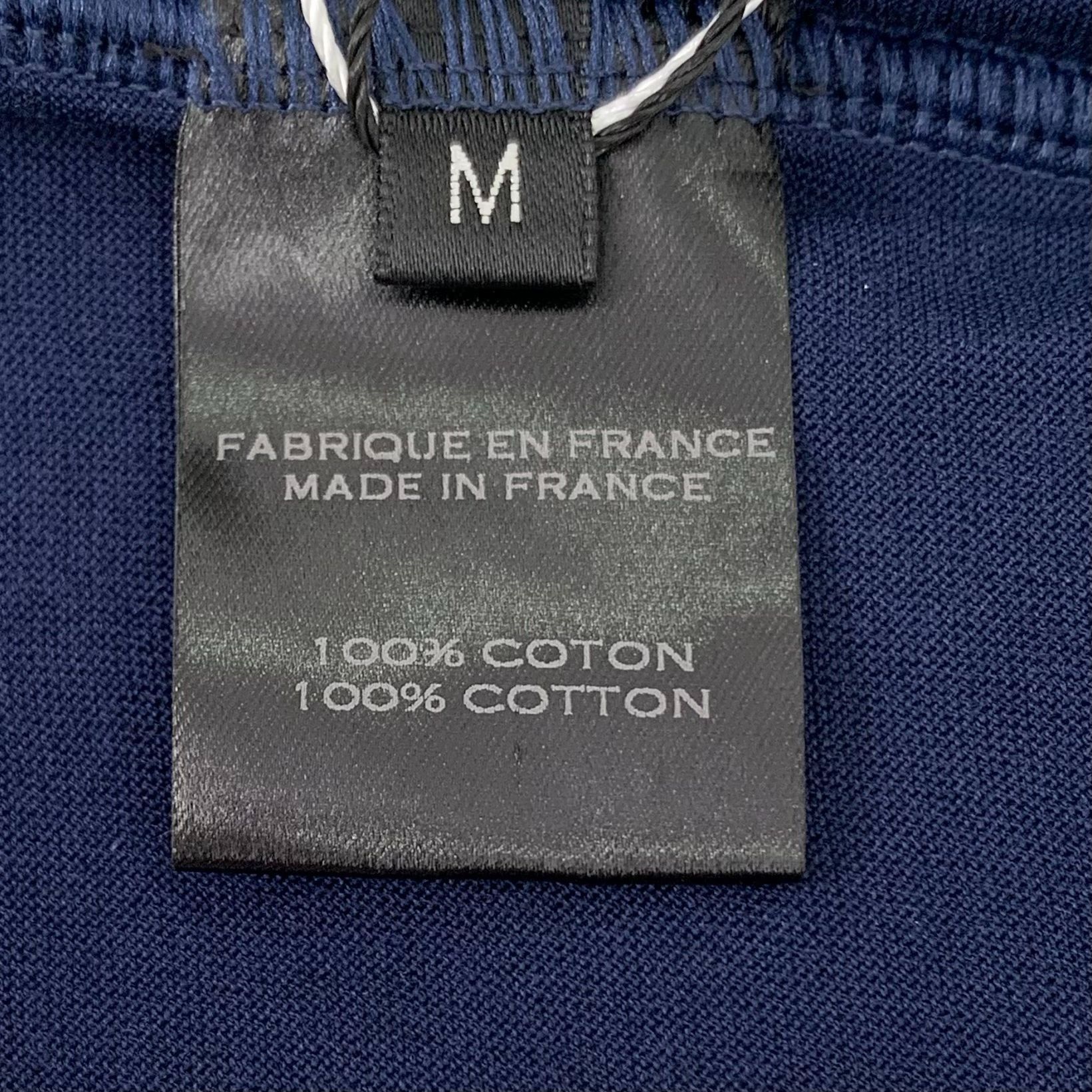 Balmain Balmain Paris Logo Blue Short Sleeve T-Shirt M 100% Cotton M Size US M / EU 48-50 / 2 - 3 Thumbnail