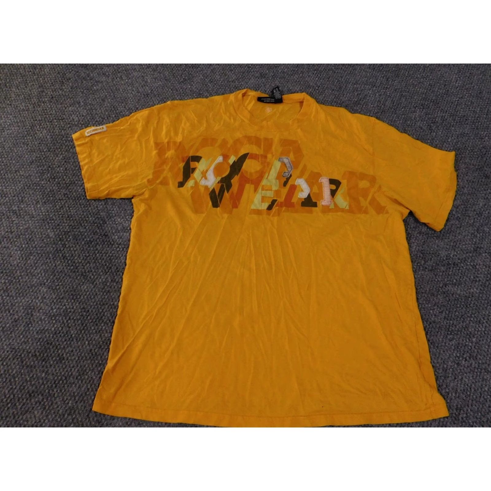 Rocawear Rocawear Shirt Mens XL Yellow Graphic Hip Hop Streetwear Camo Letters T Shirt Size US XL / EU 56 / 4 - 3 Thumbnail
