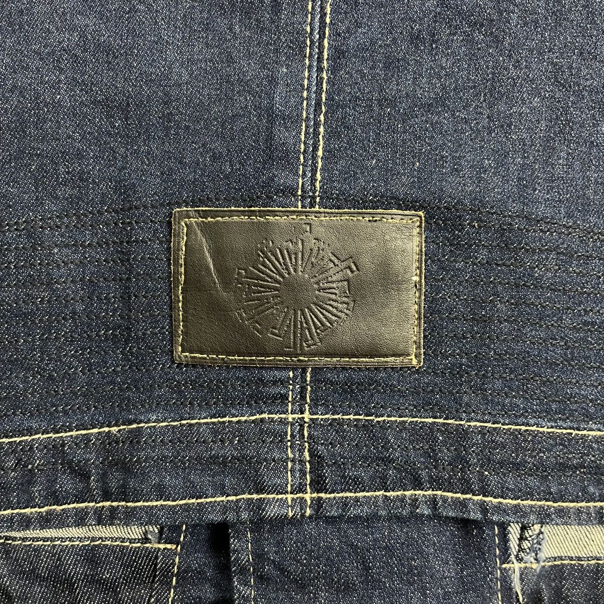 If Six Was Nine 2000s Tornado Mart - Vkei Style Denim Jacket Size US L / EU 52-54 / 3 - 16 Thumbnail