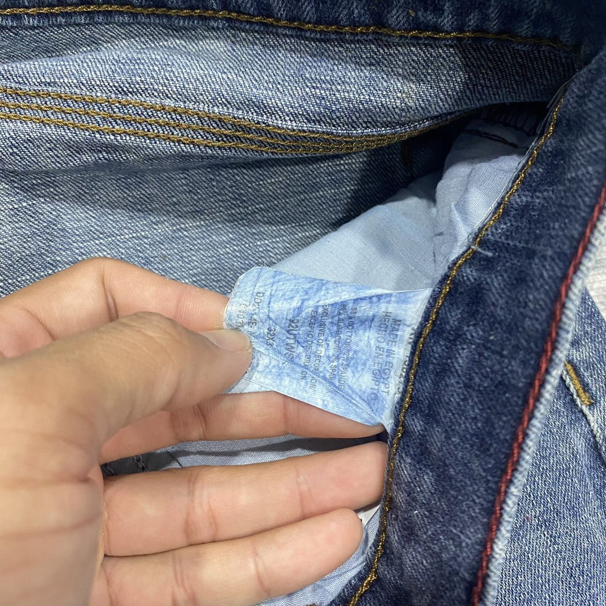 Vintage × Wrangler Sickk☠️ Wrangler Slim Straight Washed Jeans 90s Size US 32 / EU 48 - 8 Thumbnail