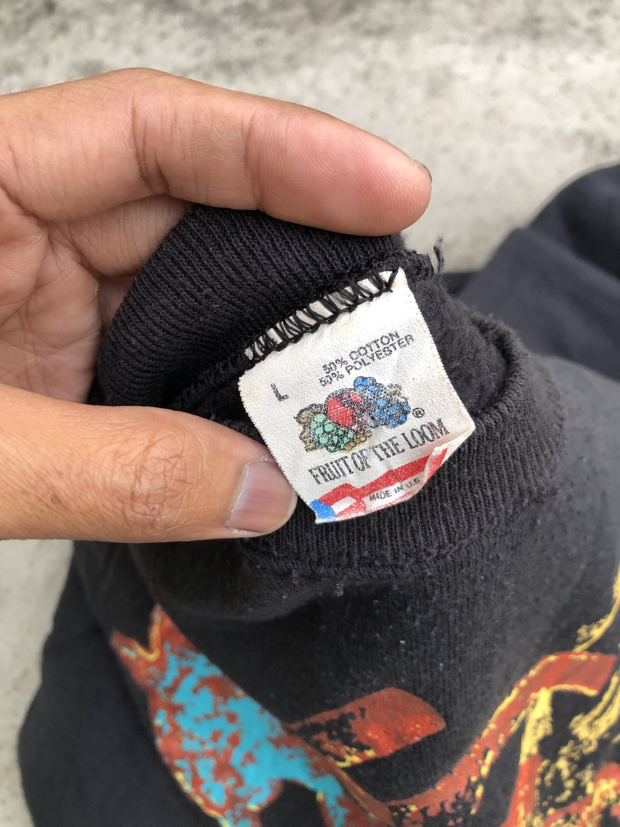 Fruit Of The Loom VINTAGE SWEATSHIRTS Size US L / EU 52-54 / 3 - 2 Thumbnail