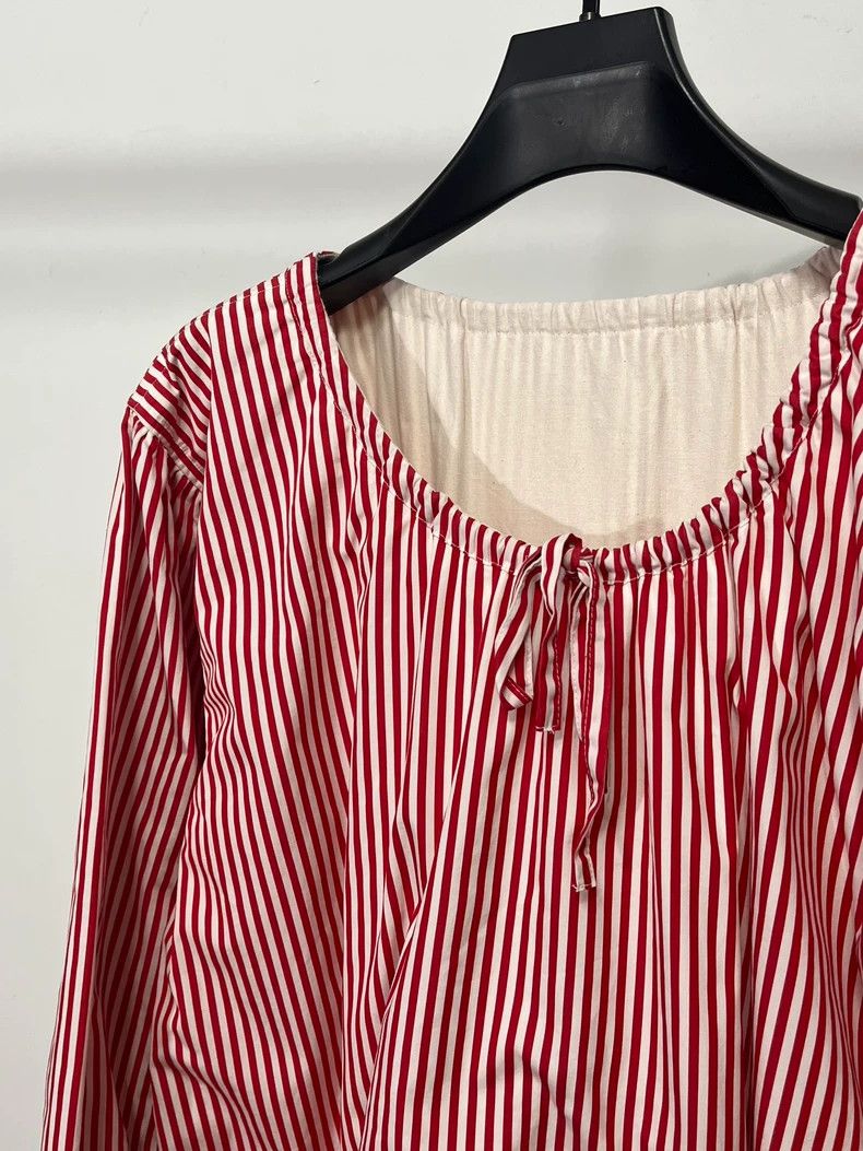 Comme des Garcons Comme Des Garcons Striped Draped Dress Size XS / US 0-2 / IT 36-38 - 3 Thumbnail