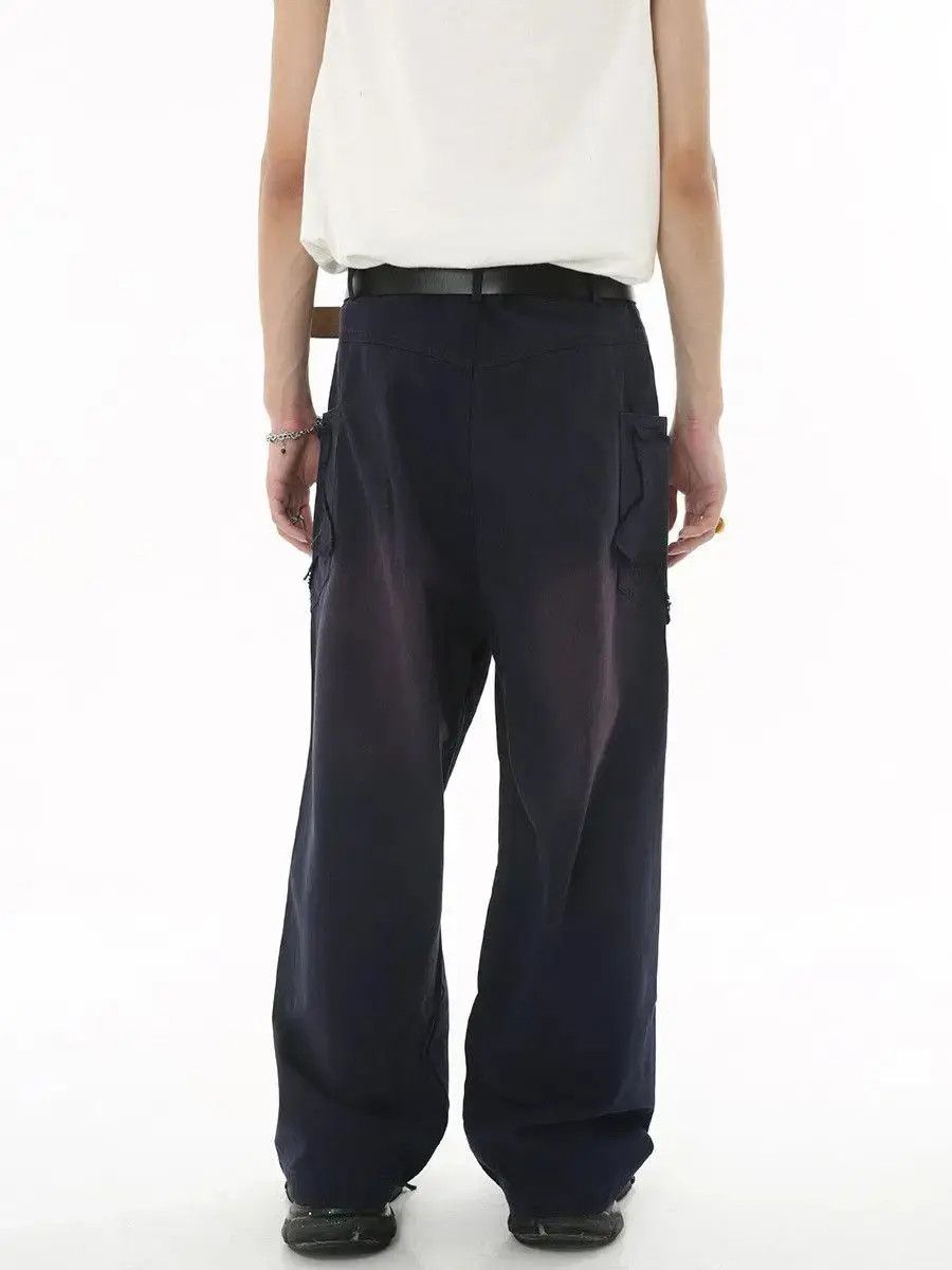 Japanese Brand Retro hip-hop loose wide leg jeans Size US 32 / EU 48 - 4 Thumbnail