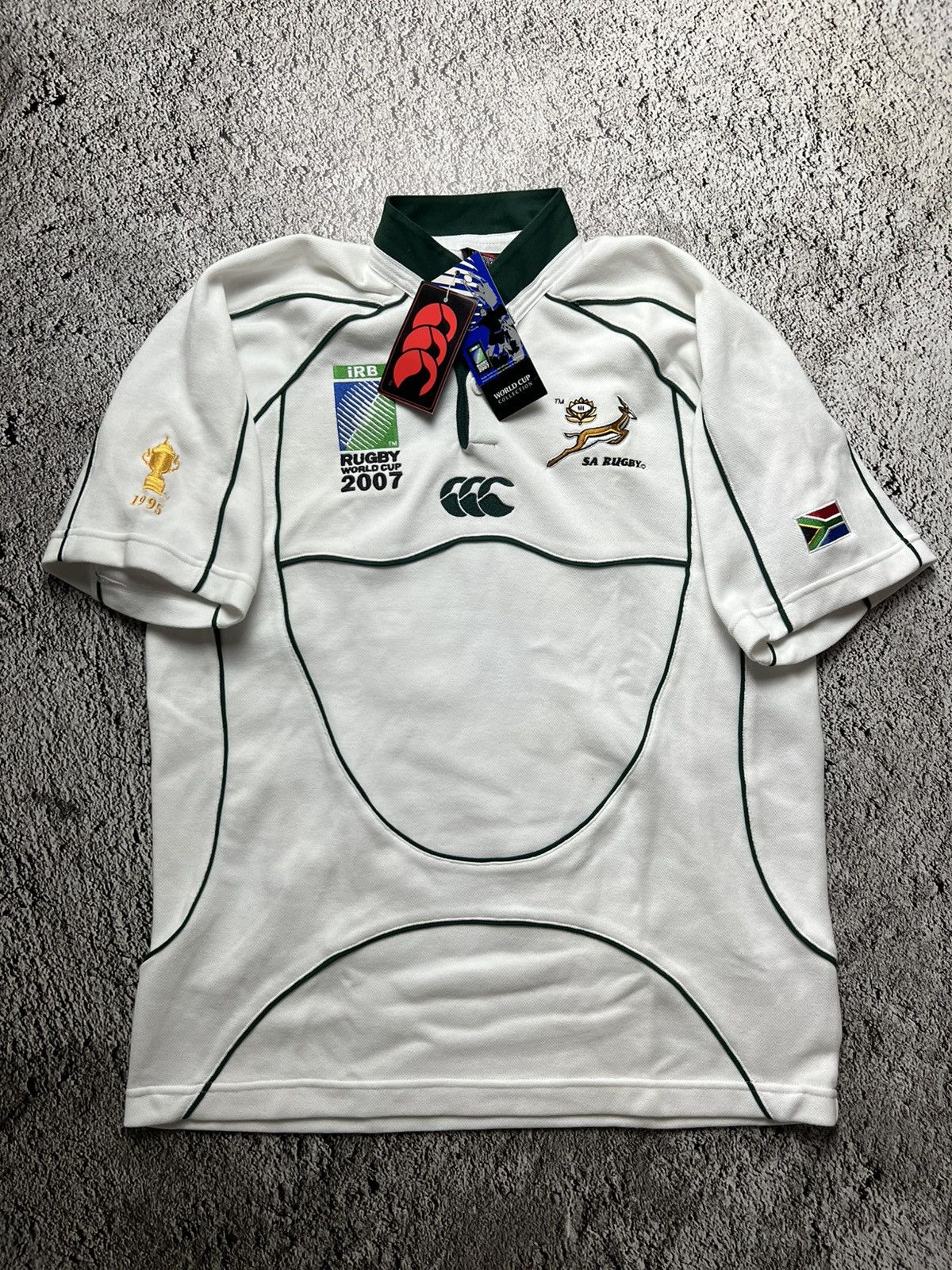 Canterbury of New Zealand NWT‼️2007 SA rugby South Africa Canterbury jersey Size US S / EU 44-46 / 1 - 1 Thumbnail