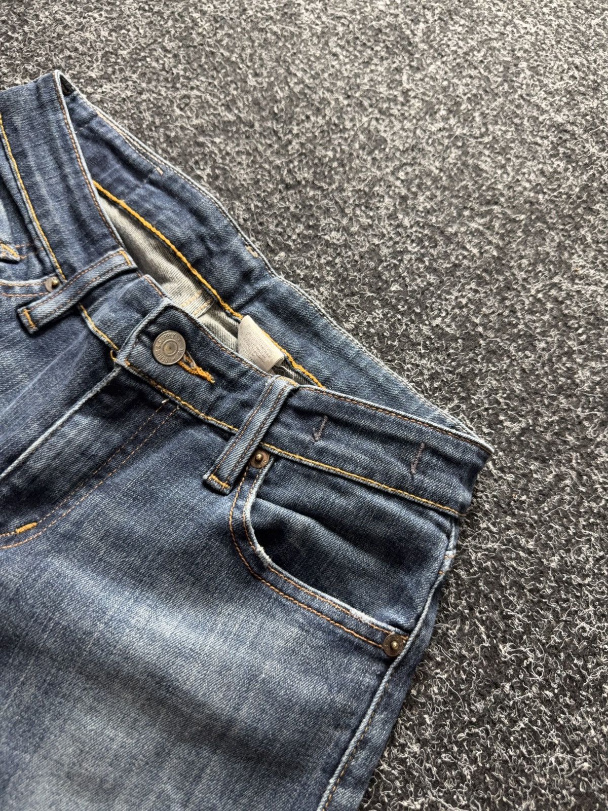 Denim & Supply Ralph Lauren 00s Western Polo Ralph Lauren Supply Jeans Blue Denim Y2K Size 27" / US 4 / IT 40 - 7 Thumbnail