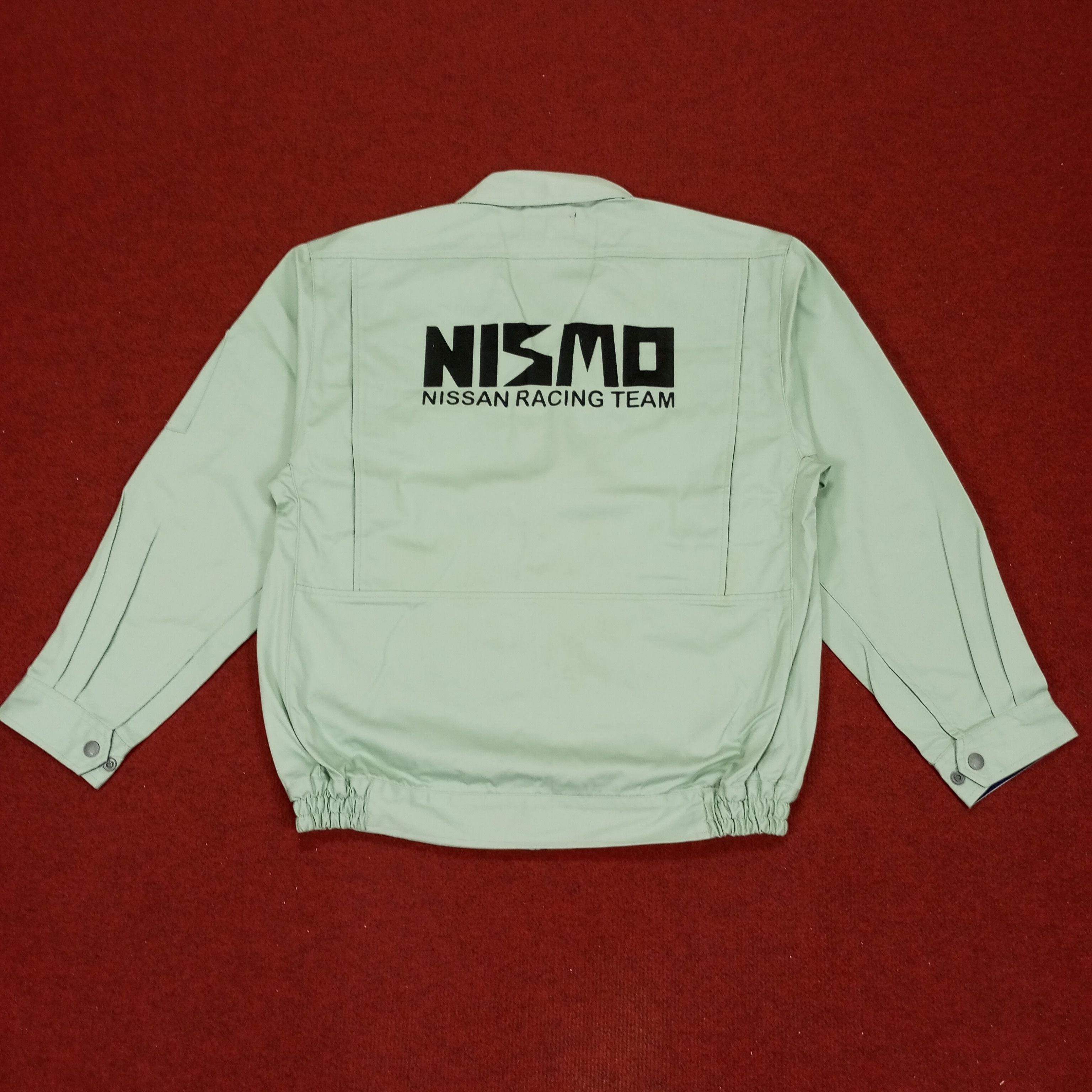 Japanese Brand × Vintage Nismo Nissan Racing Team Motorsports Custom Art Jacket Size US M / EU 48-50 / 2 - 1 Thumbnail