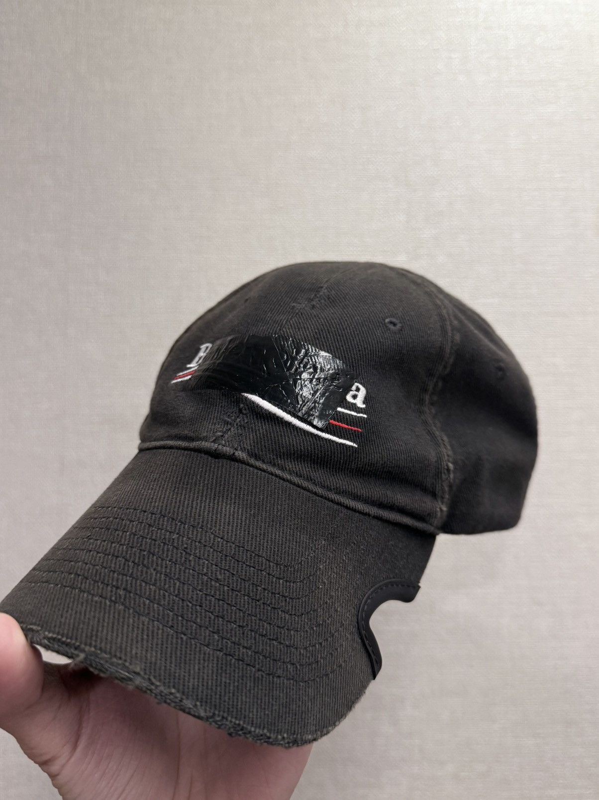 Balenciaga Balenciaga Gaffer Notch Cap Size ONE SIZE - 3 Thumbnail