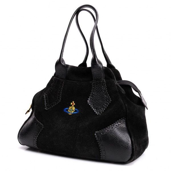 Other Vivienne Westwood size os Saturn embroidered suede handbag Size ONE SIZE - 1 Thumbnail