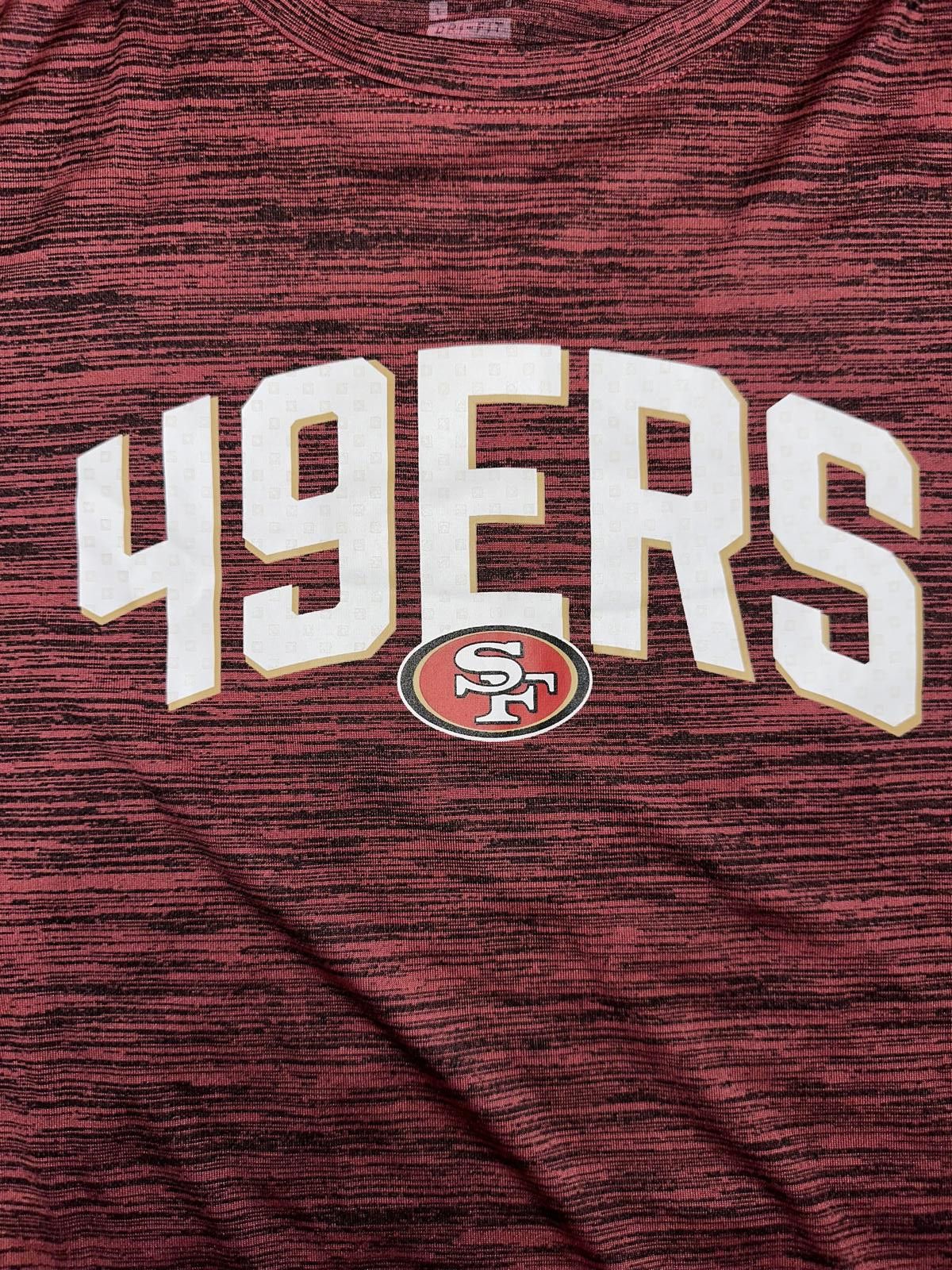 Nike Nike Women’s San Francisco 49ers Sideline Velocity T-Shirt Size L / US 10 / IT 46 - 4 Thumbnail