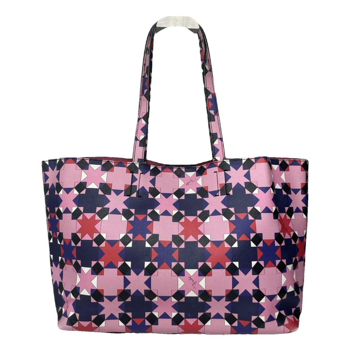 Emilio Pucci Pink Leather Handbag Size ONE SIZE - 1 Thumbnail