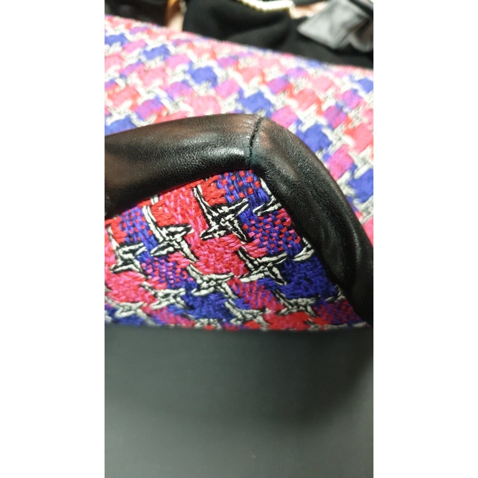 Chanel Chanel Multicolor Tweed Leather Girl Crossbody Jacket Bag Size ONE SIZE - 10 Thumbnail