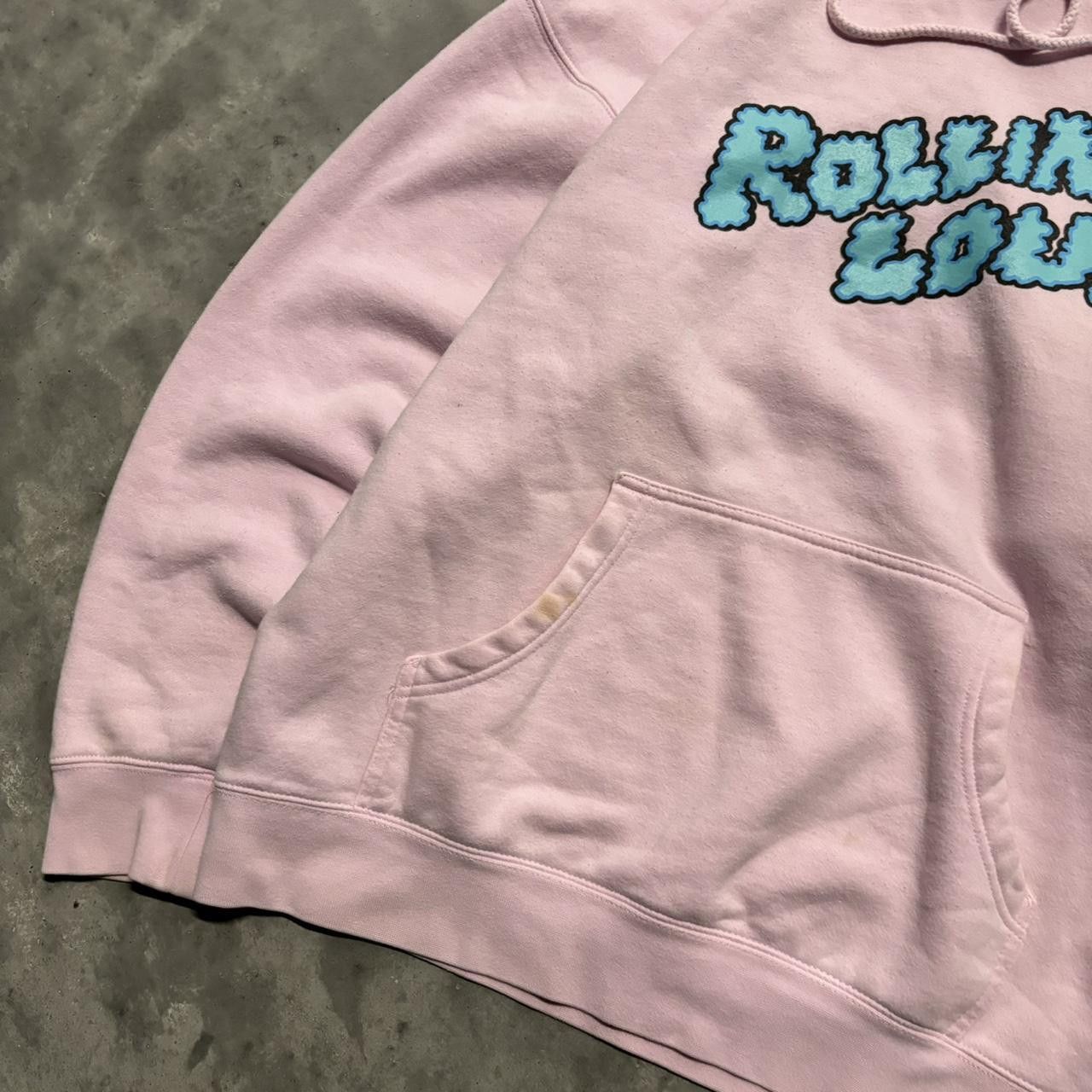 Rolling Loud × Vintage Crazy Vintage y2K/2000s Pink Rolling Loud Hip Hop Hoodie! Size US L / EU 52-54 / 3 - 3 Thumbnail