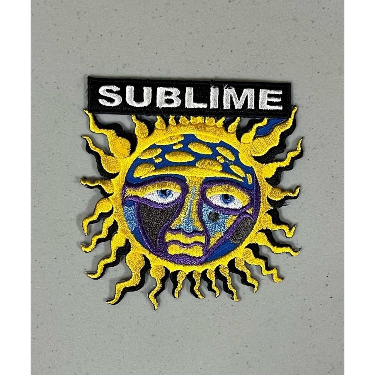 Band Tees × Sublime × Vintage Yellow Sublime Band Patch for DIY Crafts Sewing Clothing ☀️✨ Size ONE SIZE - 1 Thumbnail