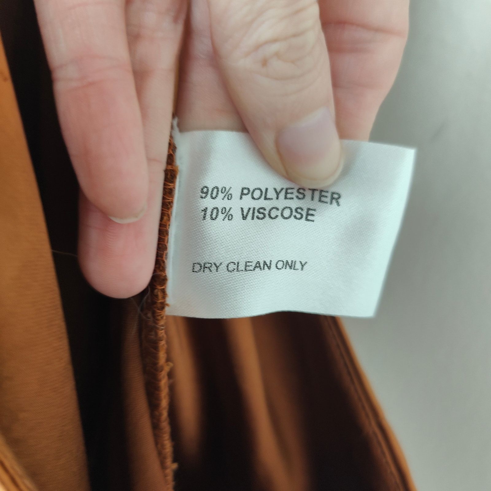 J.Crew Undress Paula Tawny Brown Cocktail Midi Dress Womens Large Size L / US 10 / IT 46 - 8 Thumbnail