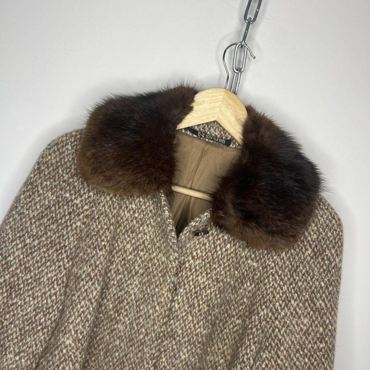 STRENESSE STRENESSE GABRIELE STREHLE COAT BEIGE WOOL WITH FUR Size S / US 4 / IT 40 - 5 Thumbnail