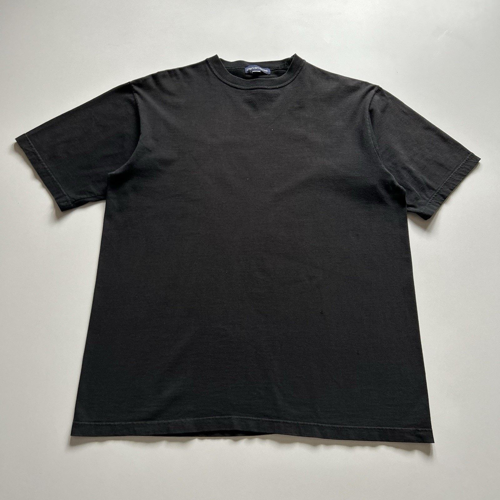 Denver Hayes Vintage Sun Faded Blank Black T Shirt Medium Relaxed Fit Y2K Size US M / EU 48-50 / 2 - 1 Thumbnail