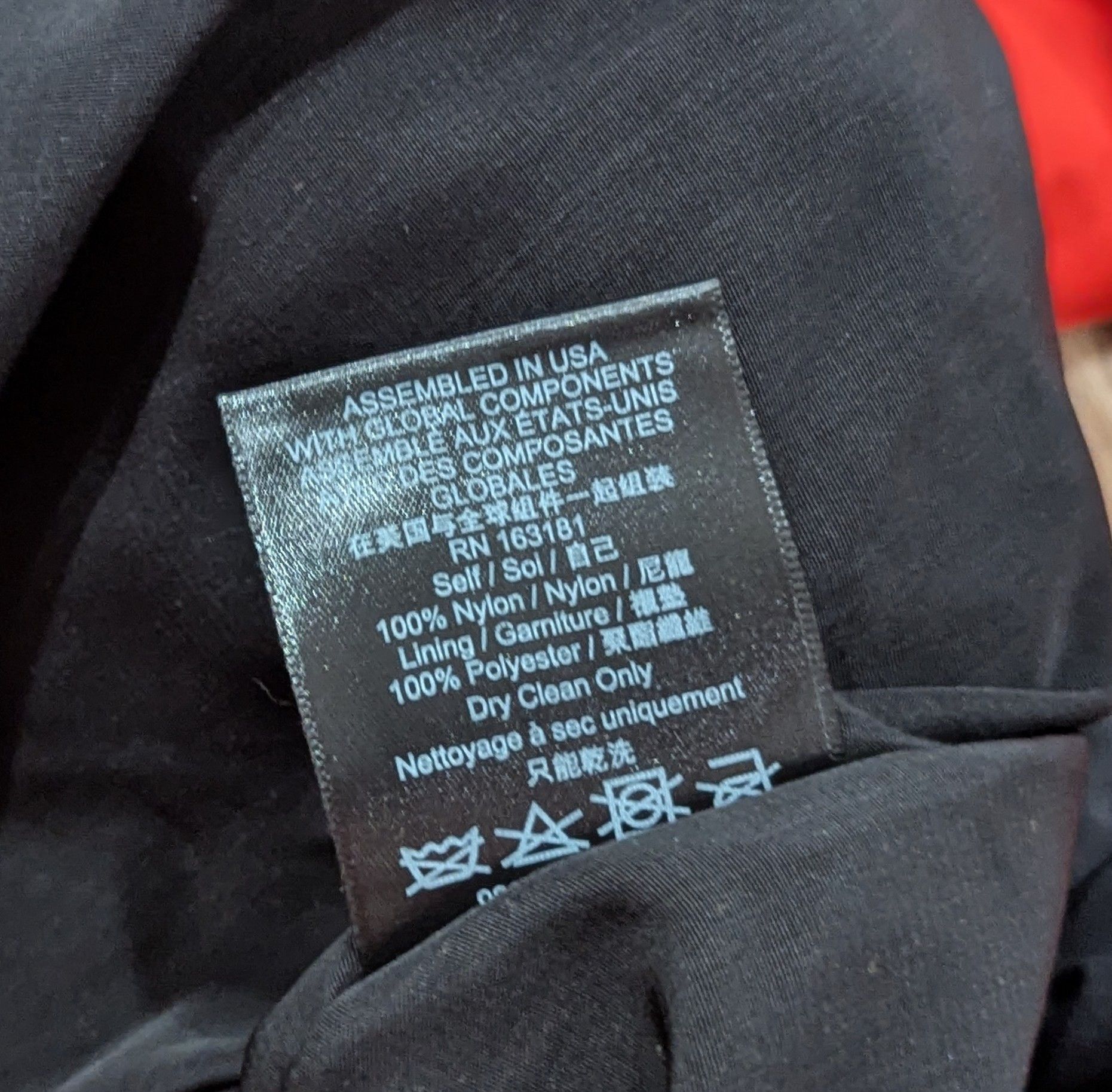Rhude RHUDE Colorblock Track Jacket Blood Orange 2XL Size US XXL / EU 58 / 5 - 9 Thumbnail