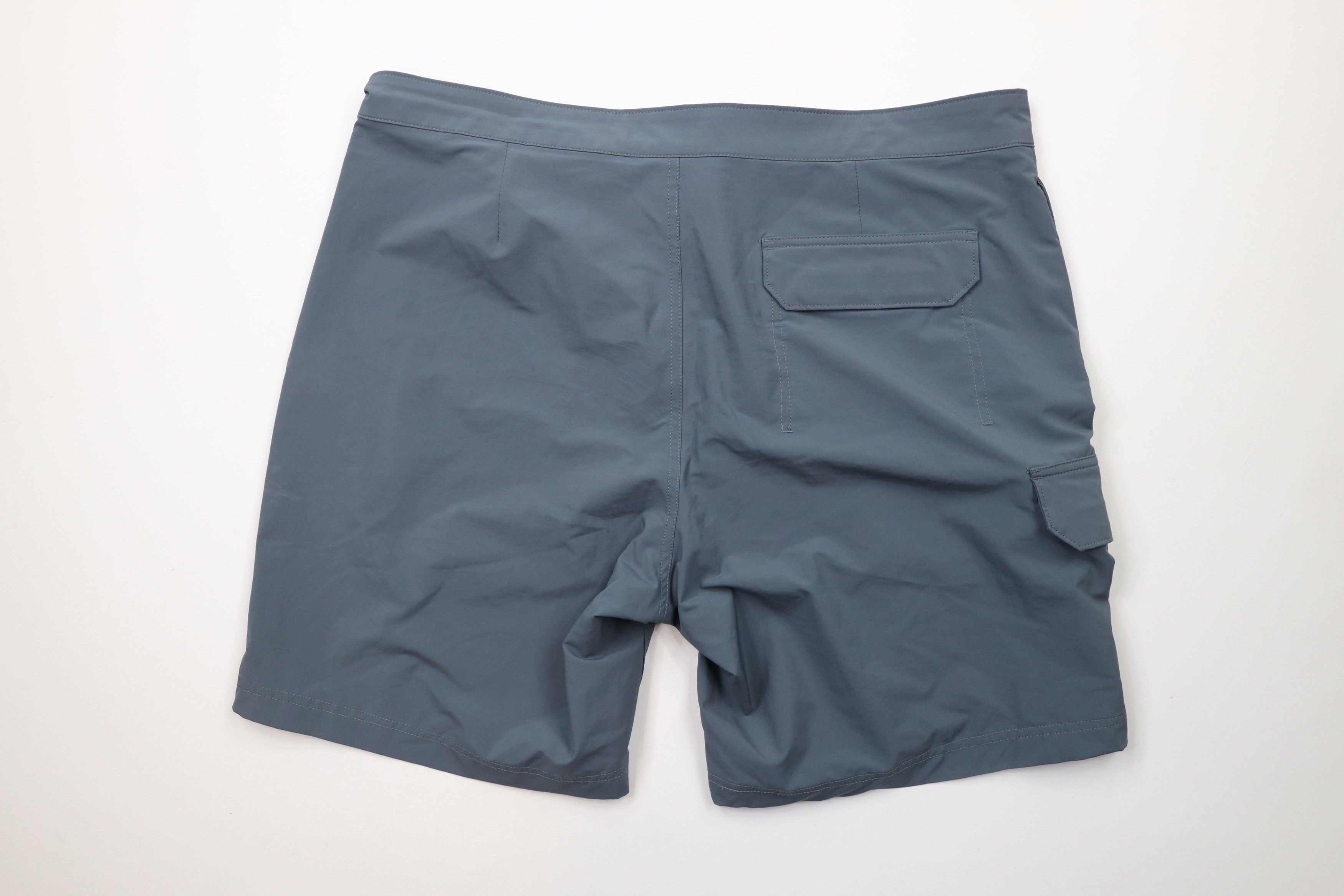 Duluth Trading Company × Vintage Duluth Trading Co Bull Moose Swim Board Shorts Gray Size US 40 / EU 56 - 8 Thumbnail