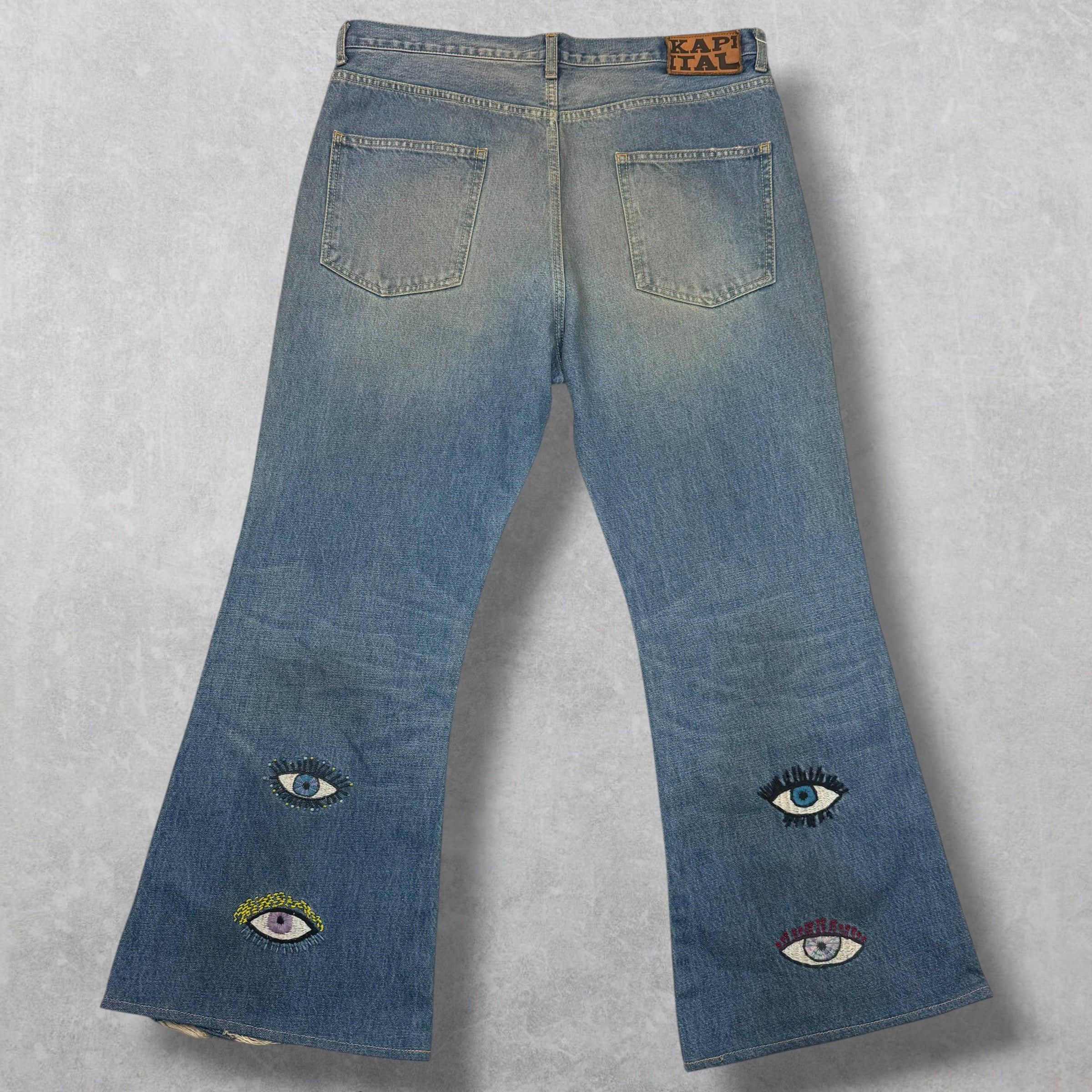 Kapital Kapital 5P Okabello Flared Jeans 38 Size US 38 / EU 54 - 2 Thumbnail