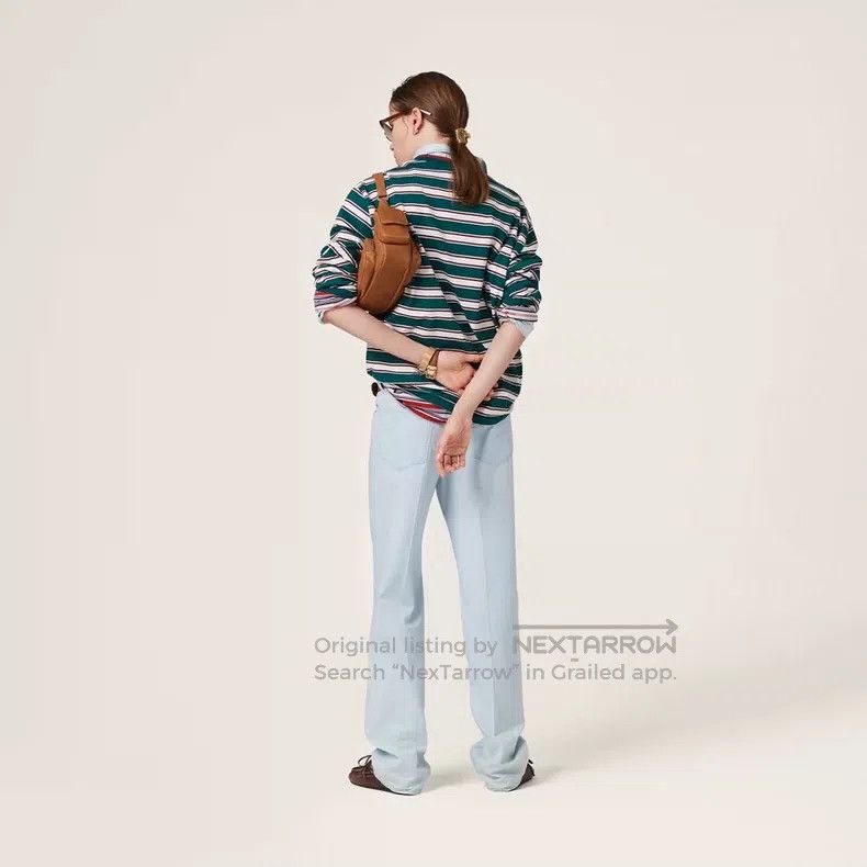 Miu Miu Miu Miu 28 Classic five-bag design light blue jeans Size 27" / US 4 / IT 40 - 3 Thumbnail