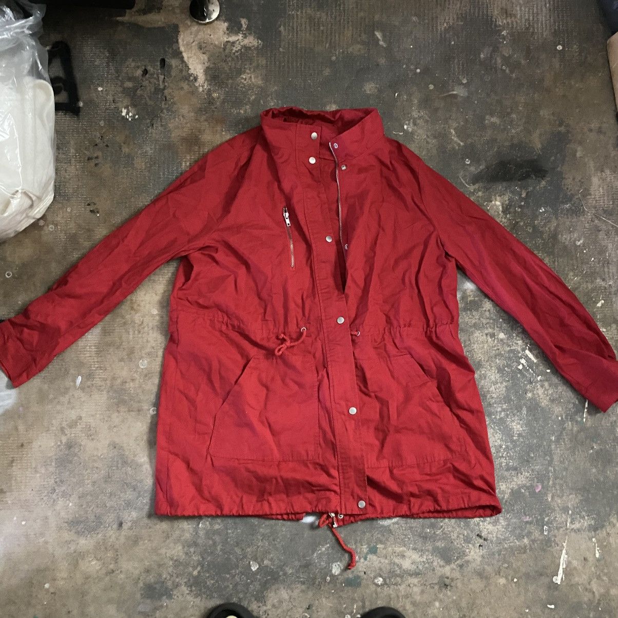 Other Red Lightweight trench coat parka Size L-XL Size US L / EU 52-54 / 3 - 5 Thumbnail